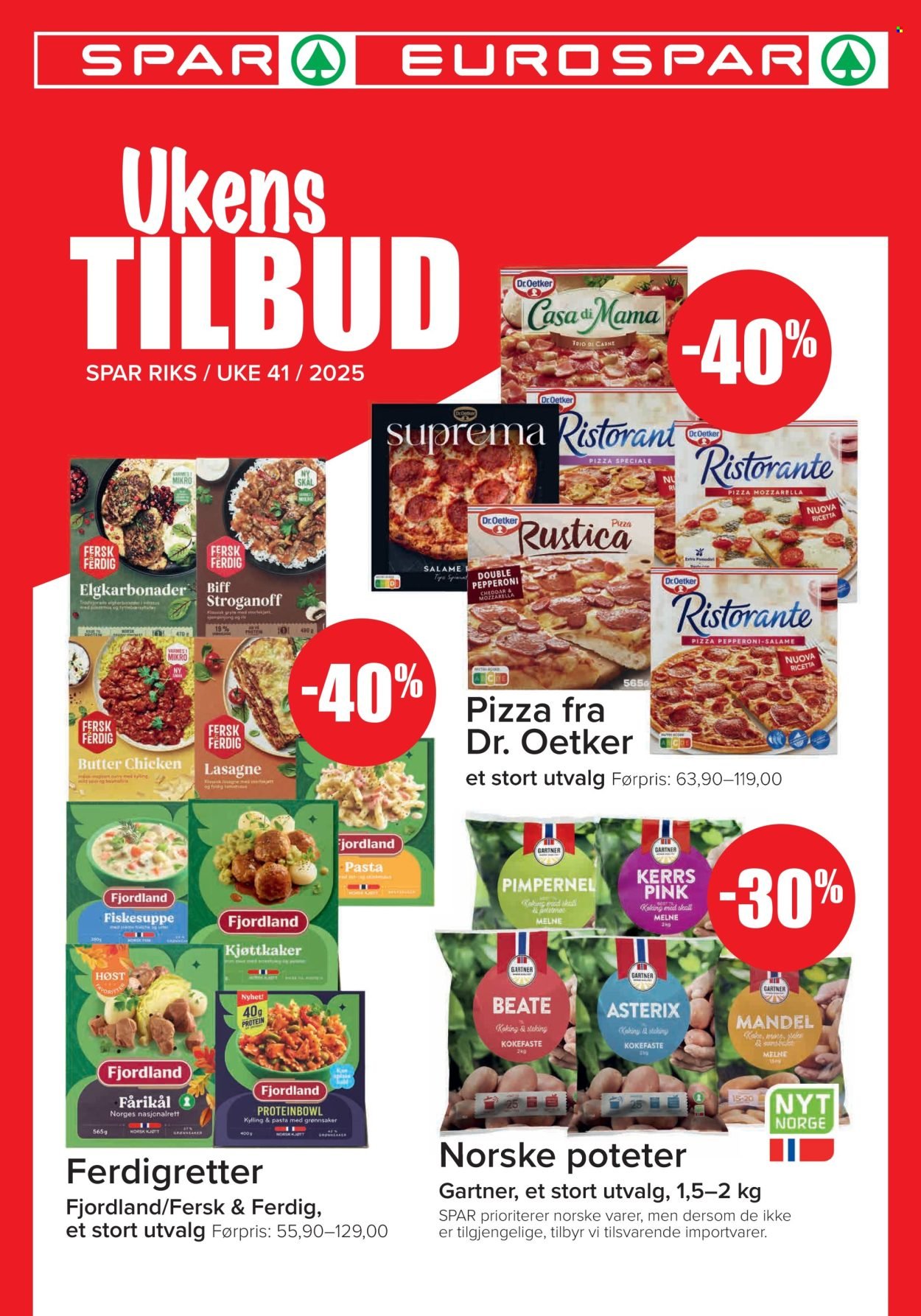 SPAR kundeavis - SPAR, EUROSPAR (2025-10-06 - 2025-10-12)
