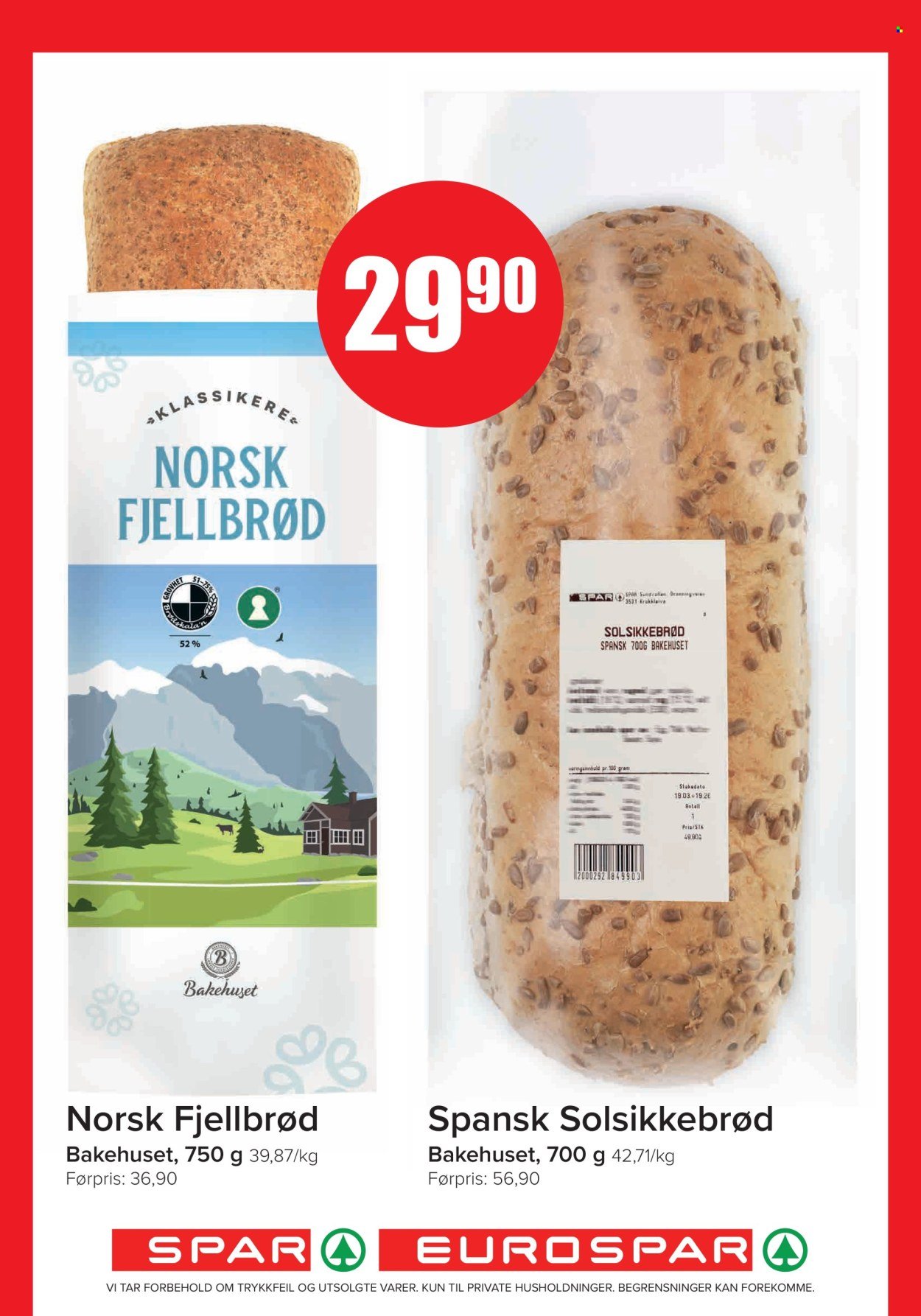 SPAR kundeavis - SPAR, EUROSPAR (2025-10-06 - 2025-10-12)