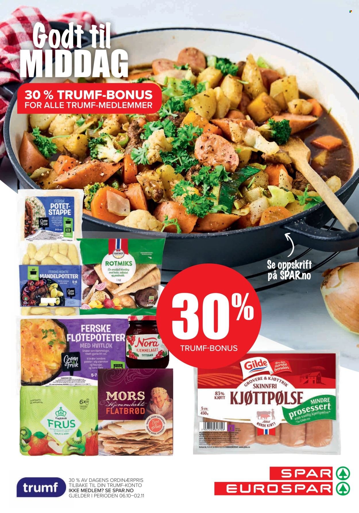 SPAR kundeavis - SPAR, EUROSPAR (2025-10-06 - 2025-10-12)