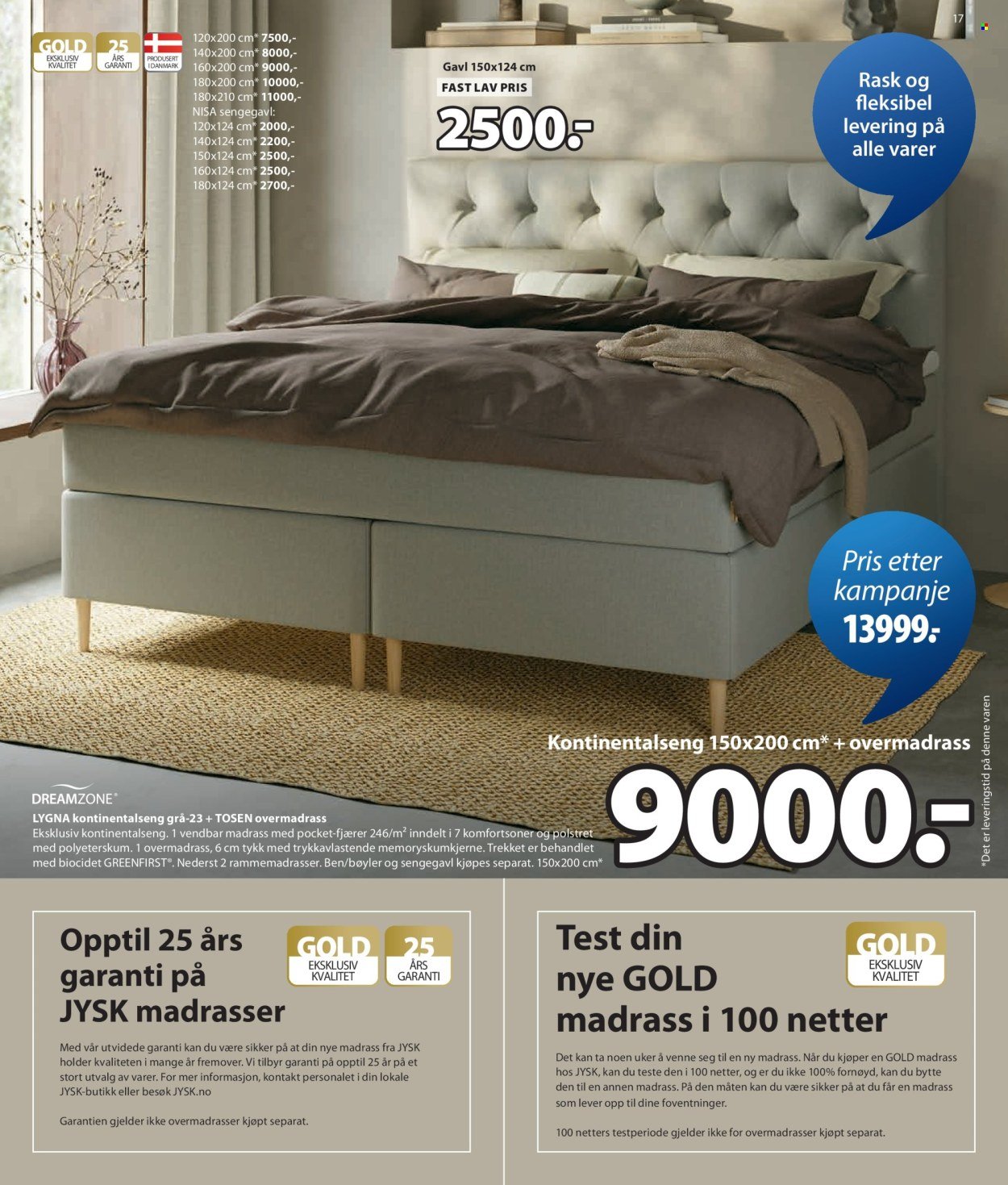JYSK kundeavis - Fra mandag 24. august 2026