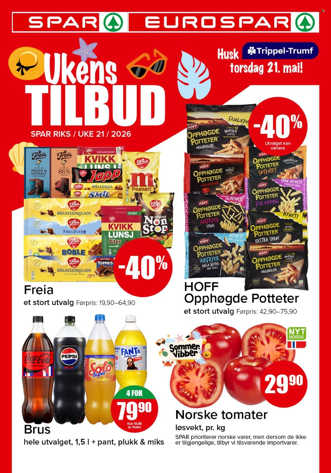 SPAR kundeavis - SPAR, EUROSPAR (2026-05-18 - 2026-05-24)