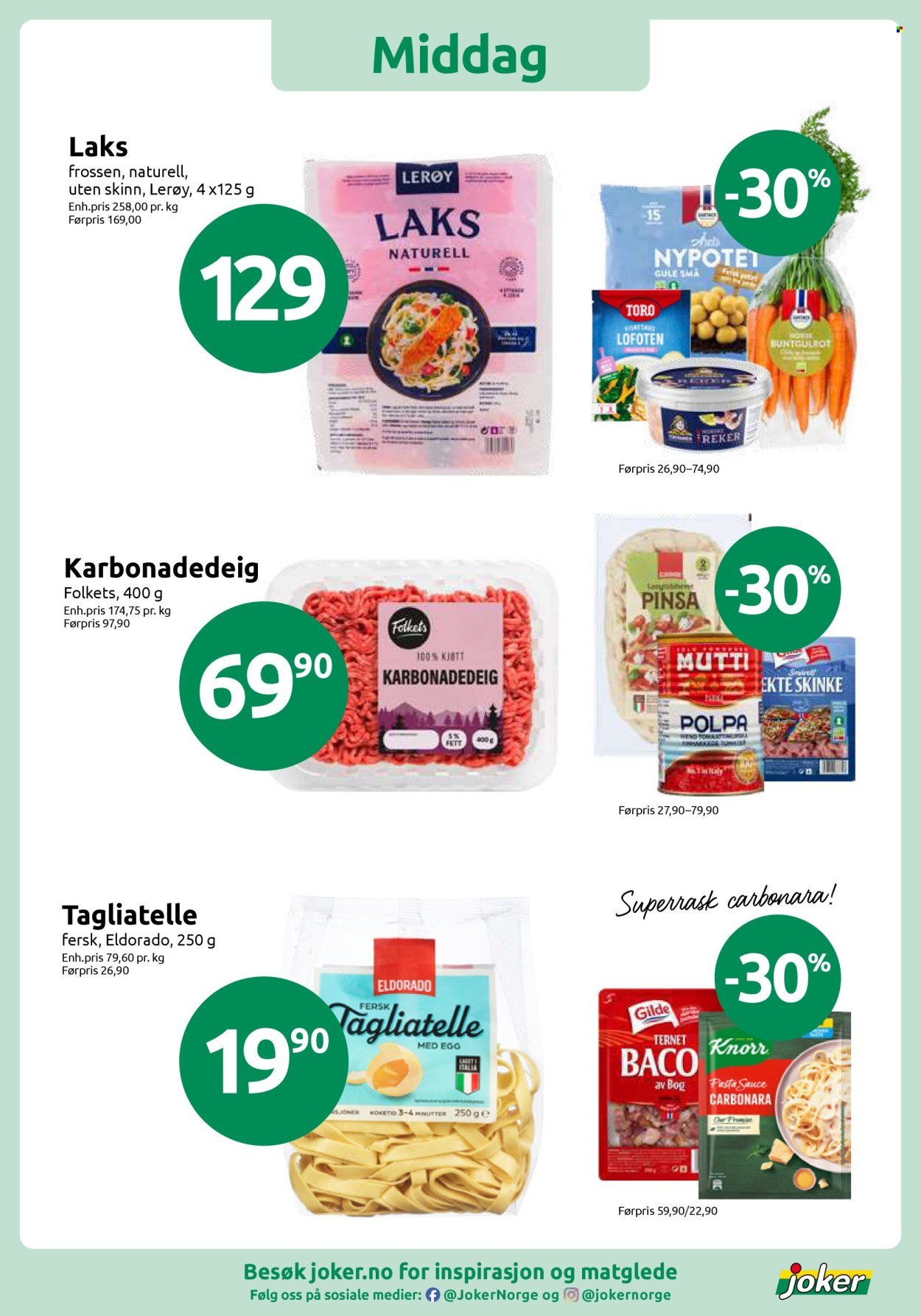 JOKER kundeavis - Fra mandag 24. august 2026