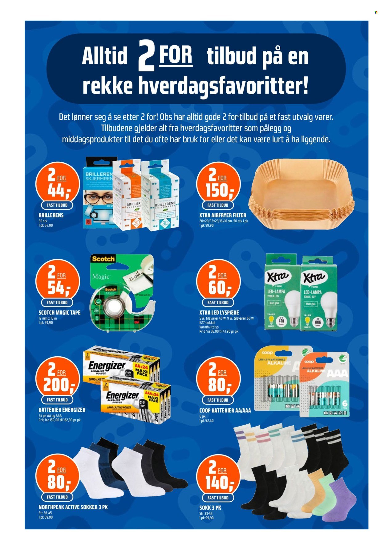 COOP OBS kundeavis - Fra søndag 14. juni 2026