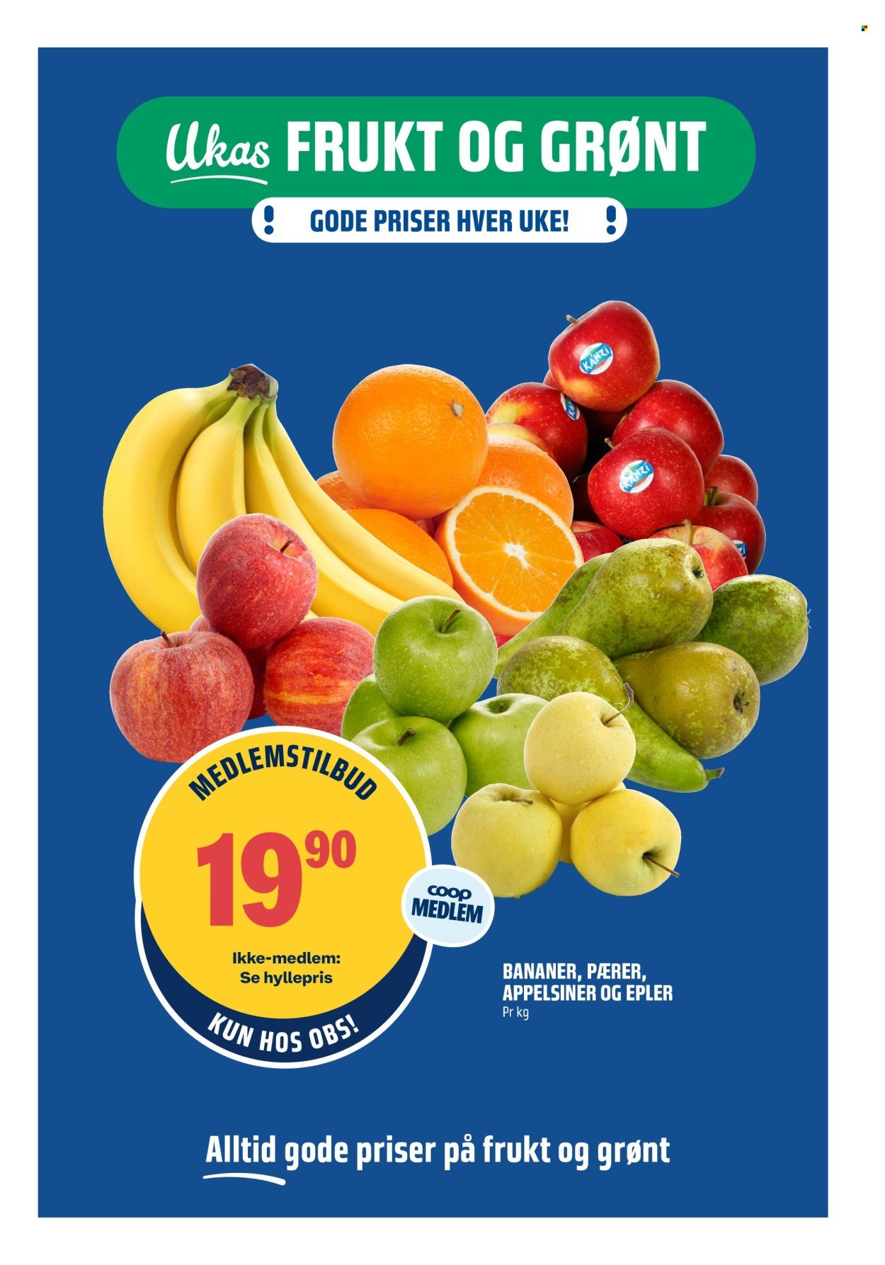 COOP OBS kundeavis - Fra søndag 14. juni 2026
