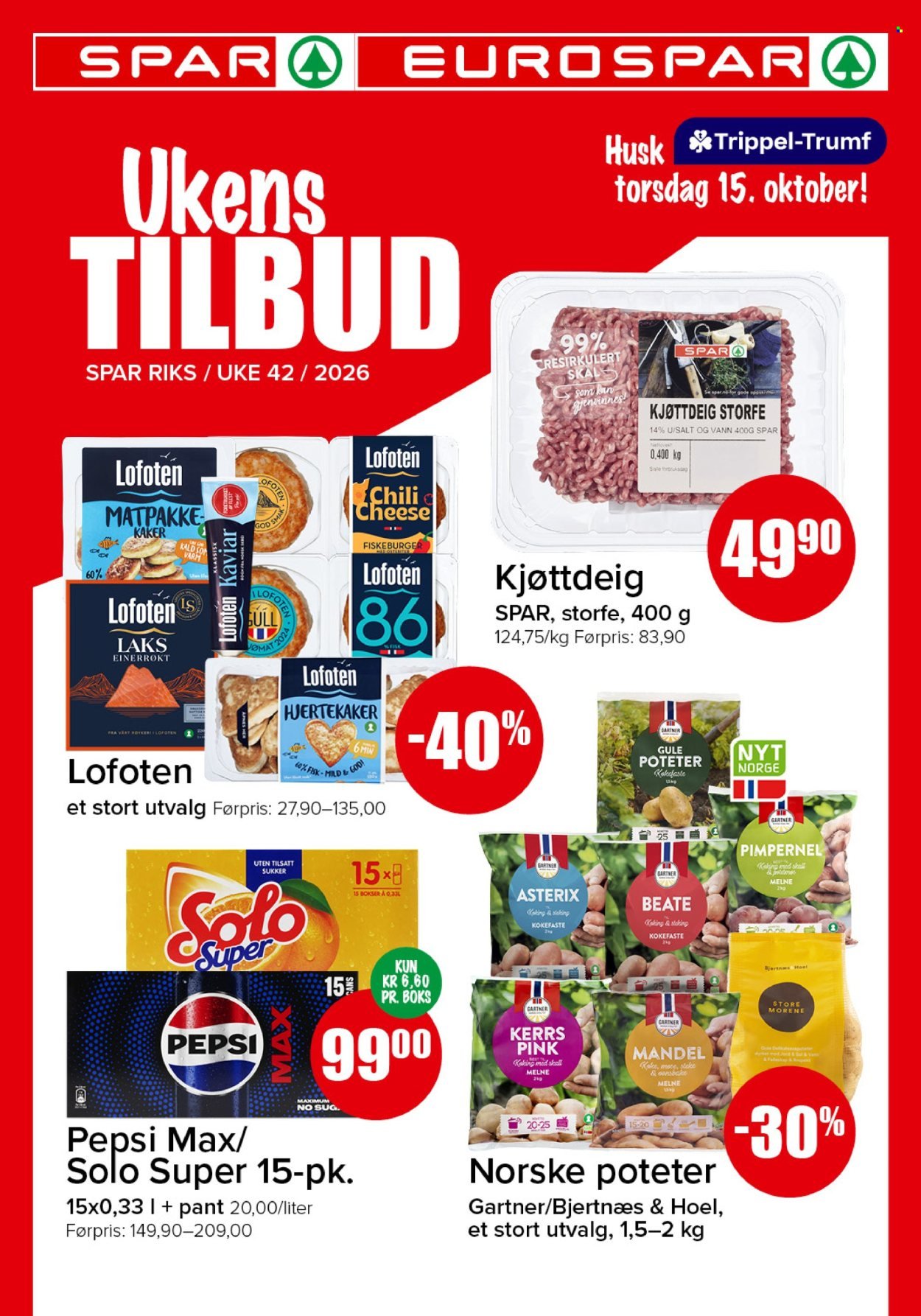SPAR kundeavis - SPAR, EUROSPAR