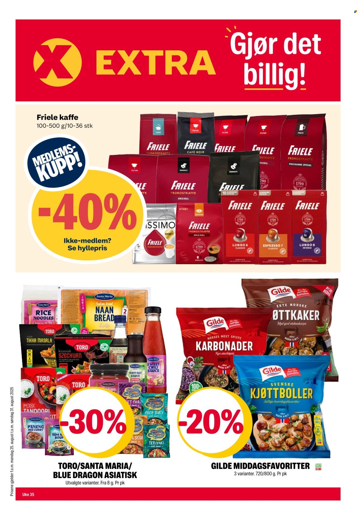 COOP EXTRA kundeavis - Uke 35 (2025-08-25 - 2025-08-31)