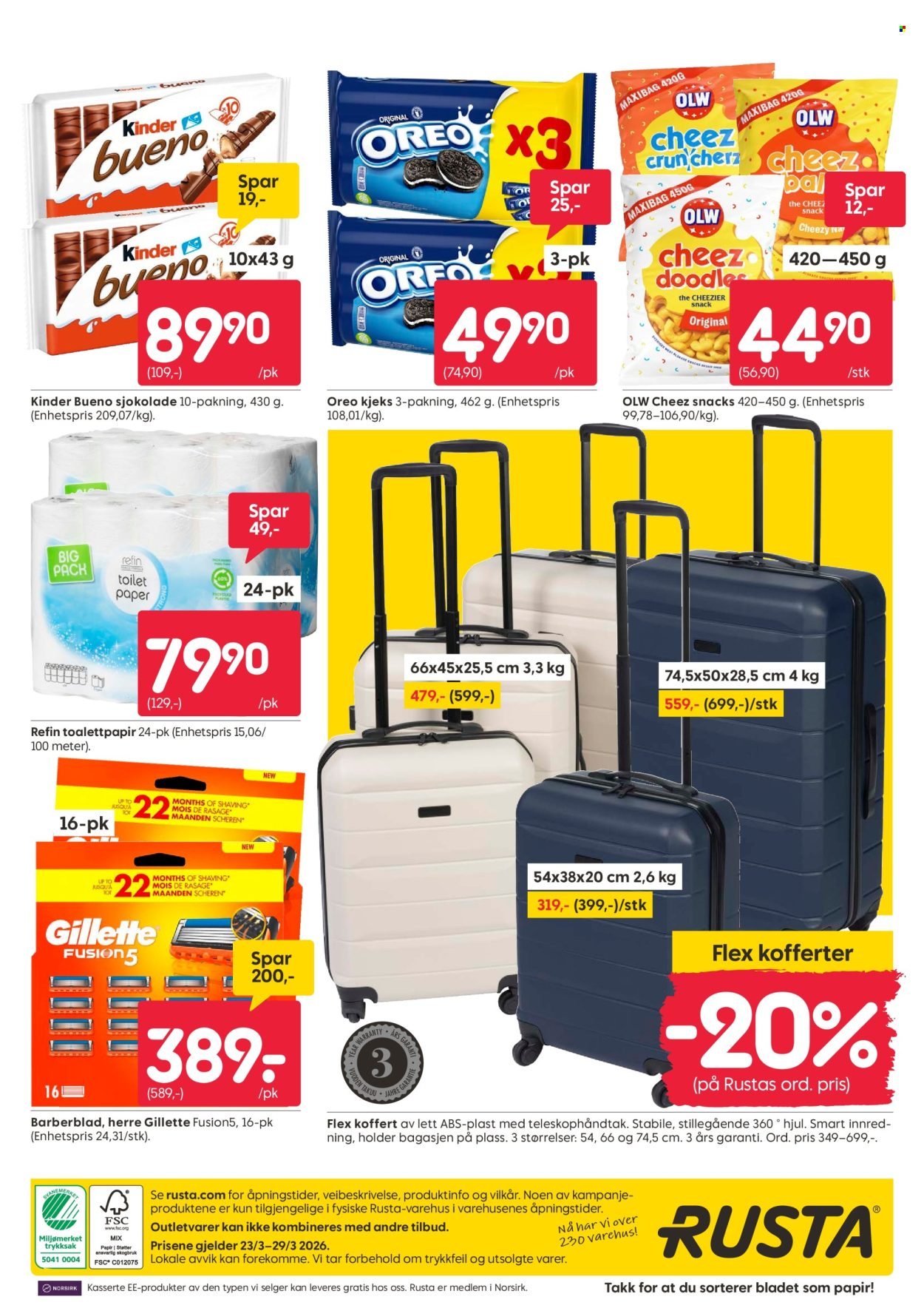 RUSTA kundeavis - Fra mandag 23. mars 2026 (2026-03-23 - 2026-03-29)
