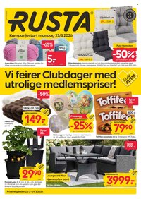 RUSTA kundeavis - Fra mandag 23. mars 2026 (2026-03-23 - 2026-03-29)