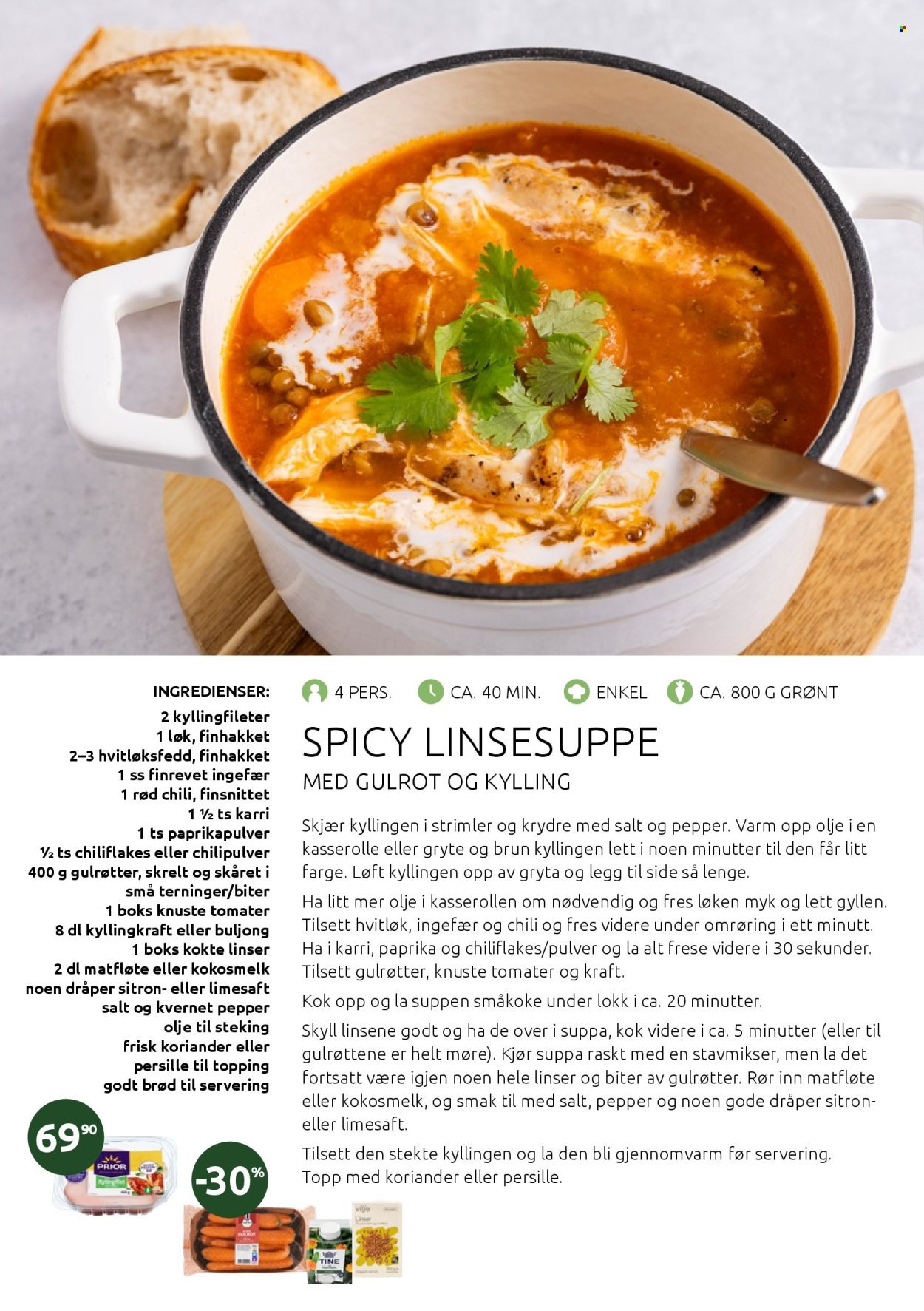 JOKER kundeavis - Godt til middag november (2025-11-01 - 2025-11-30)