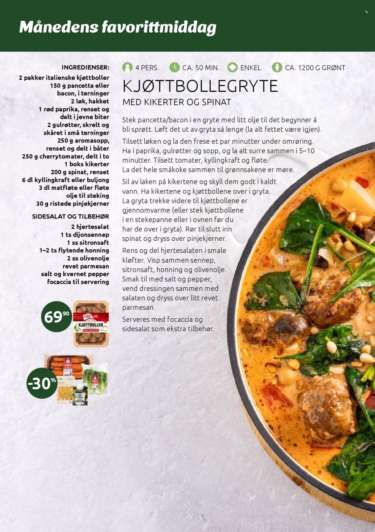 JOKER kundeavis - Godt til middag november (2025-11-01 - 2025-11-30)