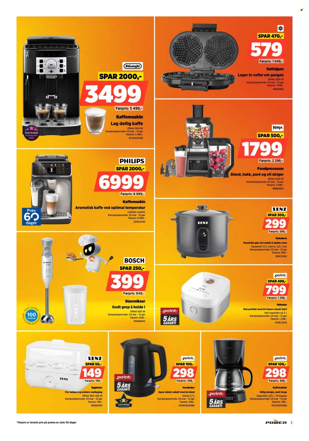 POWER kundeavis - Fra mandag 6. april 2026 (2026-04-06 - 2026-04-12)