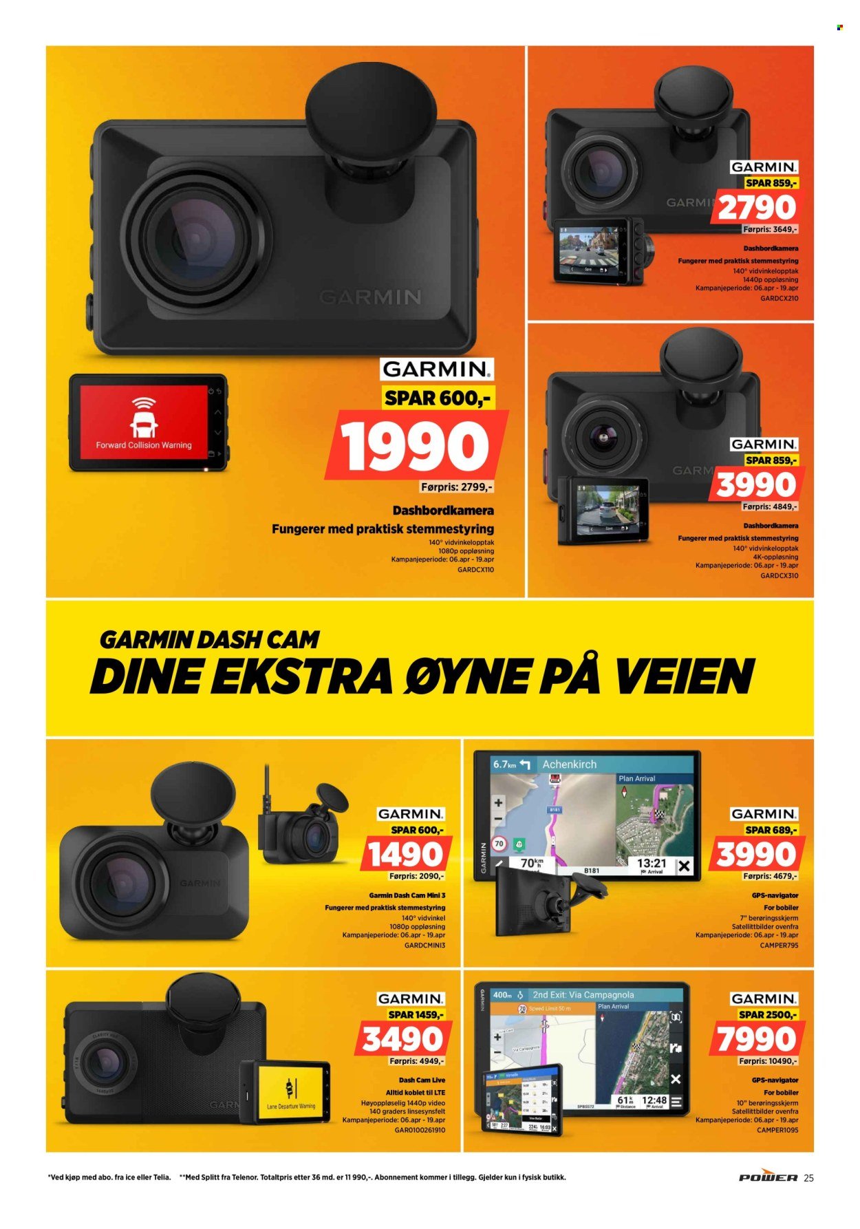 POWER kundeavis - Fra mandag 6. april 2026 (2026-04-06 - 2026-04-12)