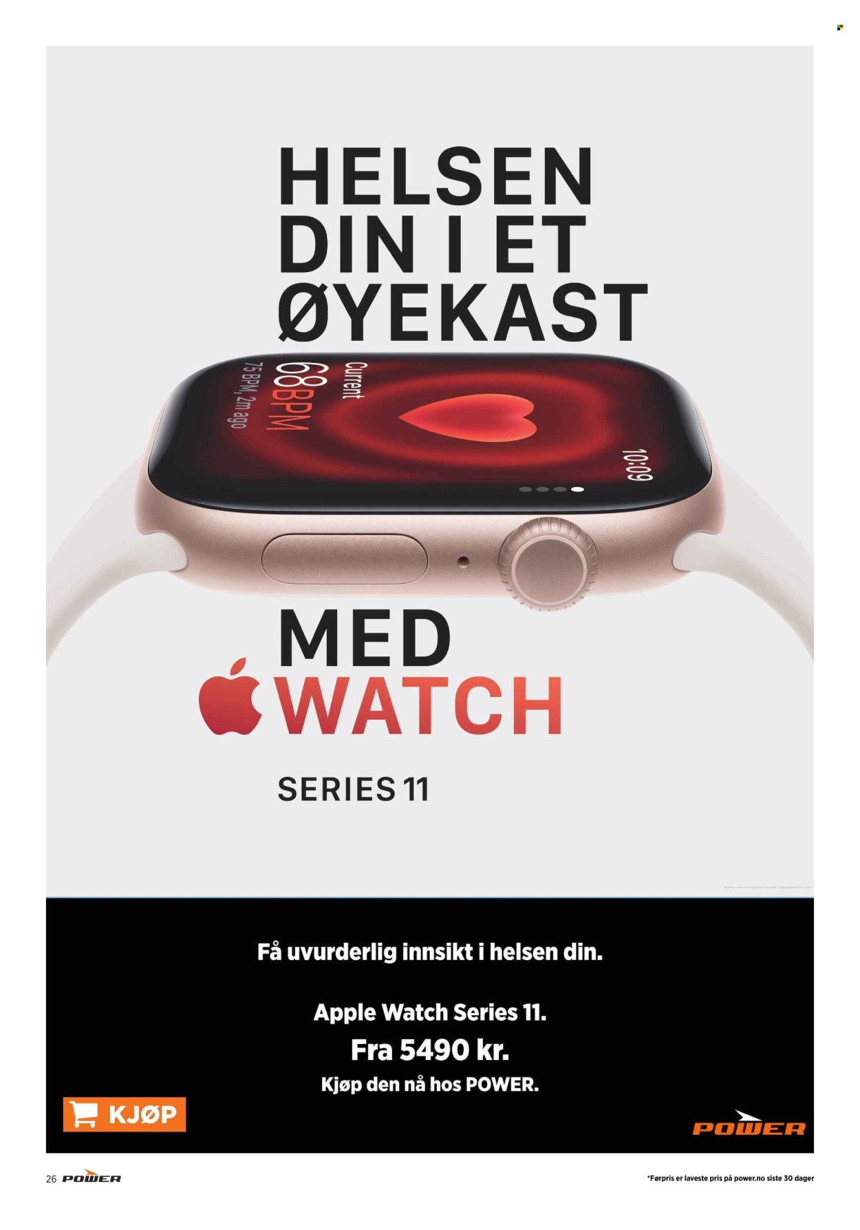 POWER kundeavis - Fra mandag 6. april 2026 (2026-04-06 - 2026-04-12)