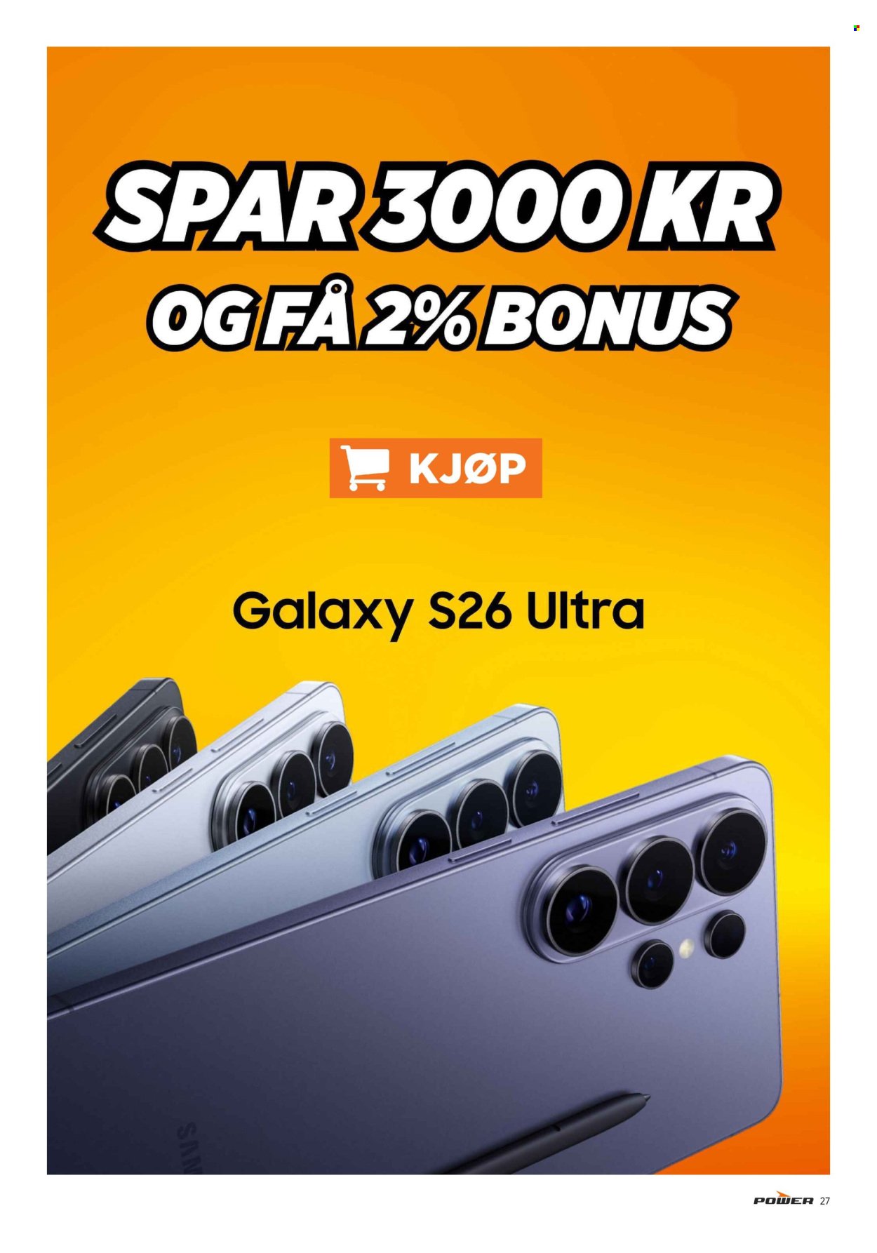 POWER kundeavis - Fra mandag 6. april 2026 (2026-04-06 - 2026-04-12)