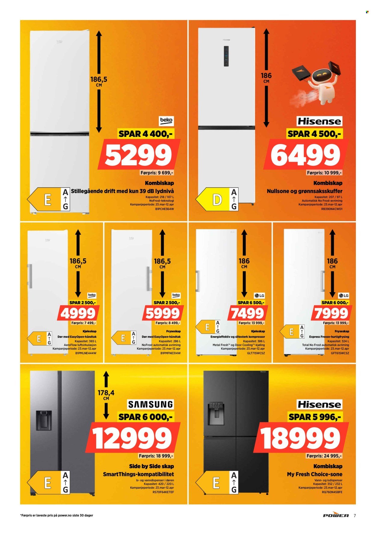 POWER kundeavis - Fra mandag 6. april 2026 (2026-04-06 - 2026-04-12)