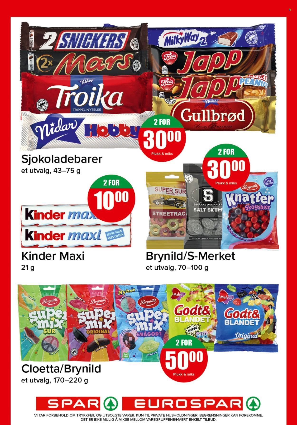 SPAR kundeavis - SPAR, EUROSPAR