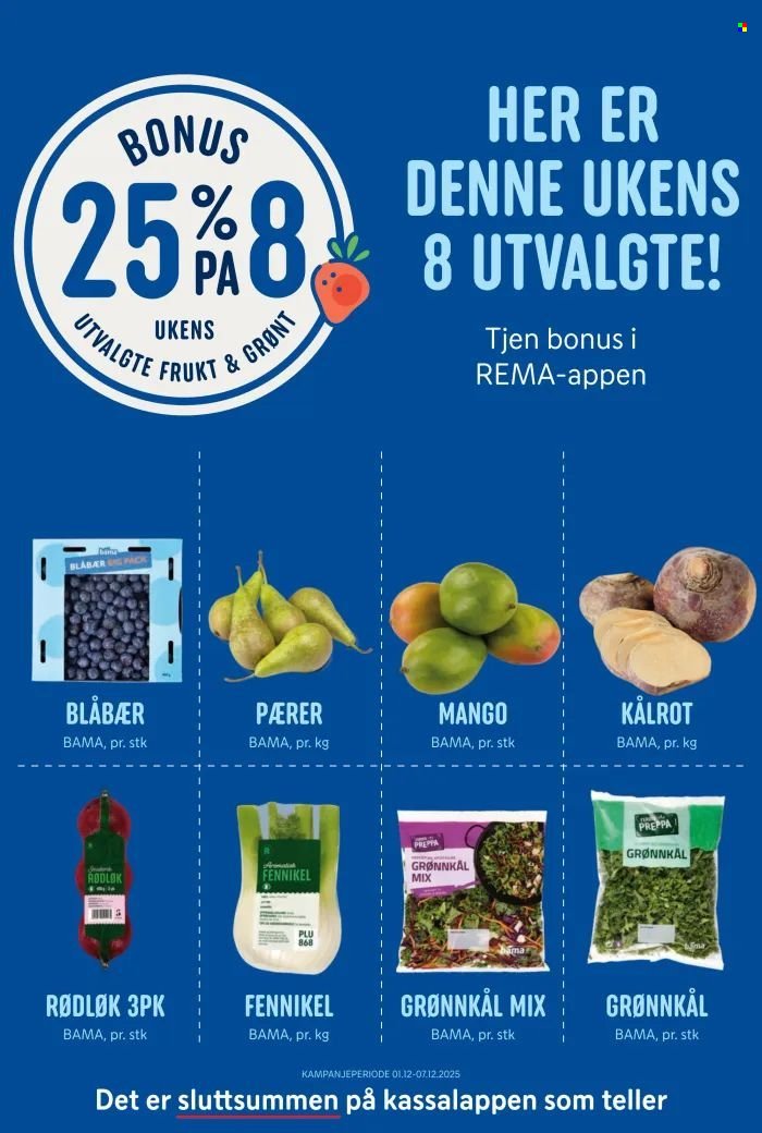 REMA 1000 kundeavis - Uke 49 (2025-12-01 - 2025-12-07)