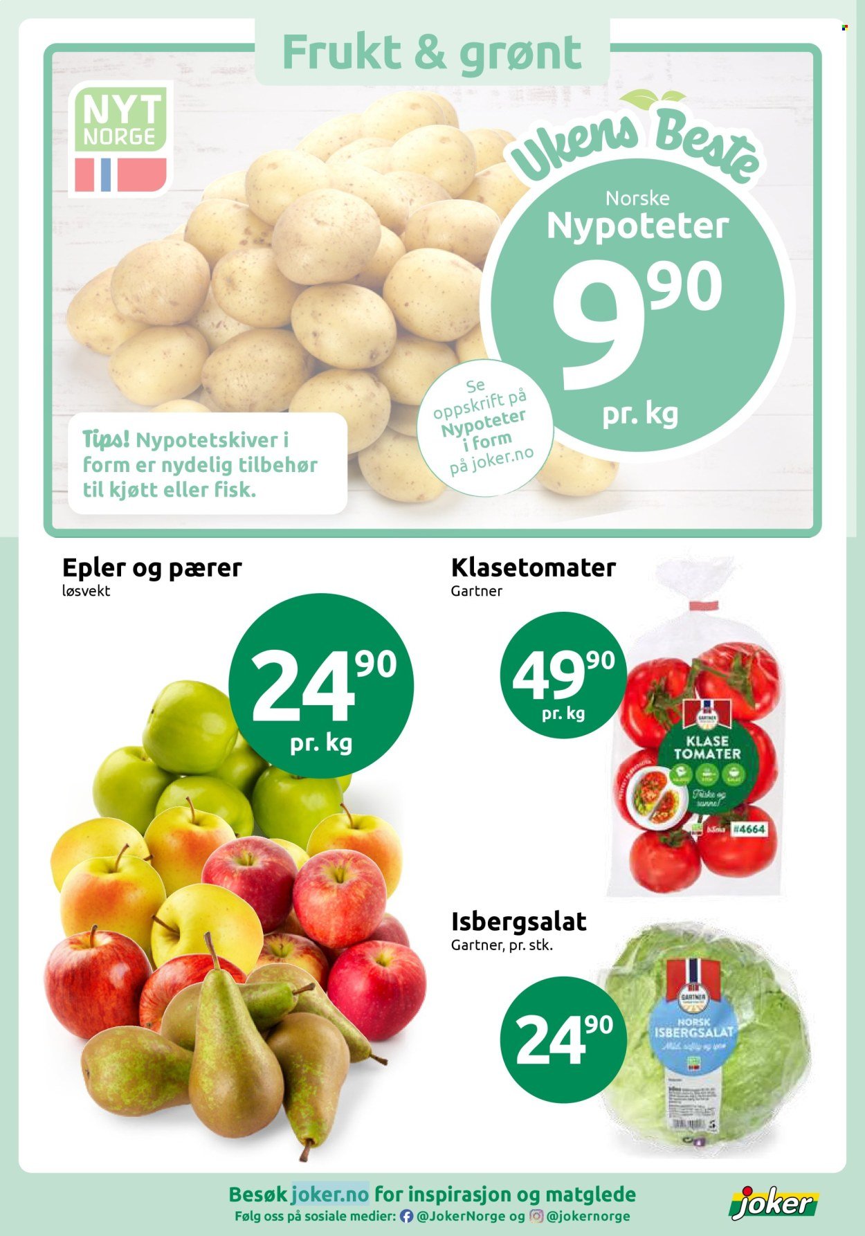 JOKER kundeavis - Fra mandag 10. august 2026
