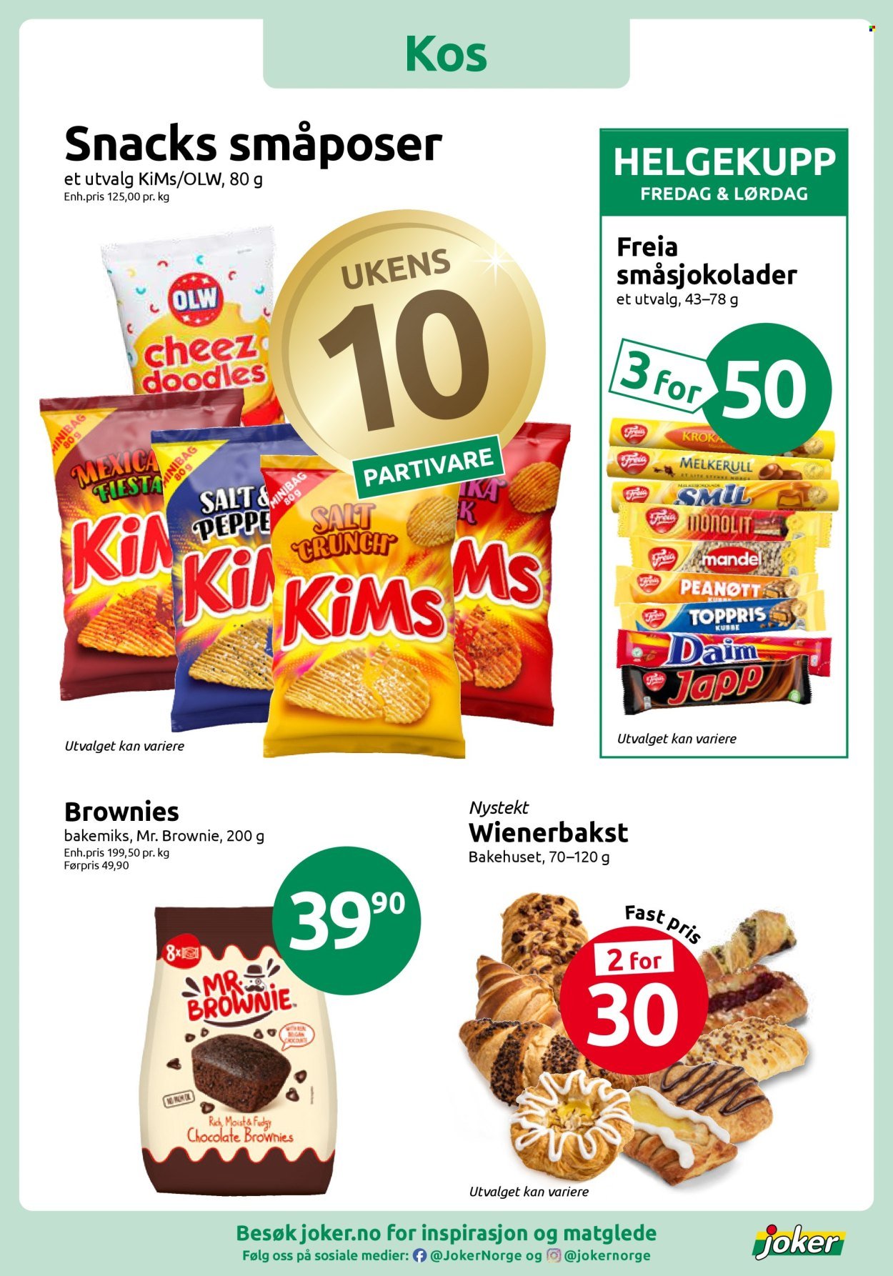 JOKER kundeavis - Fra mandag 10. august 2026