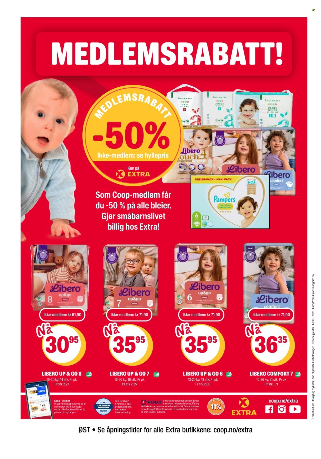 COOP EXTRA kundeavis - Uke 39 (2025-09-22 - 2025-09-28)