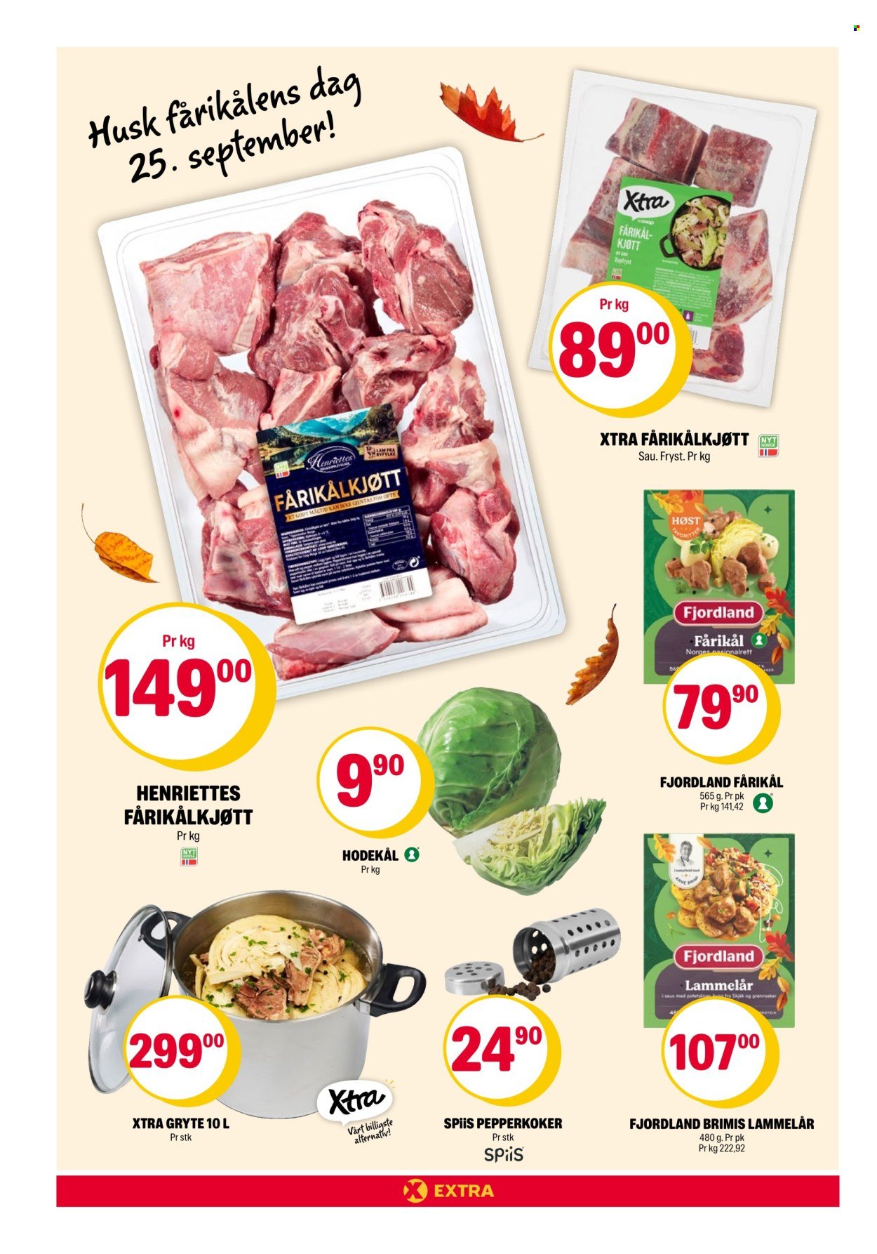 COOP EXTRA kundeavis - Uke 39 (2025-09-22 - 2025-09-28)