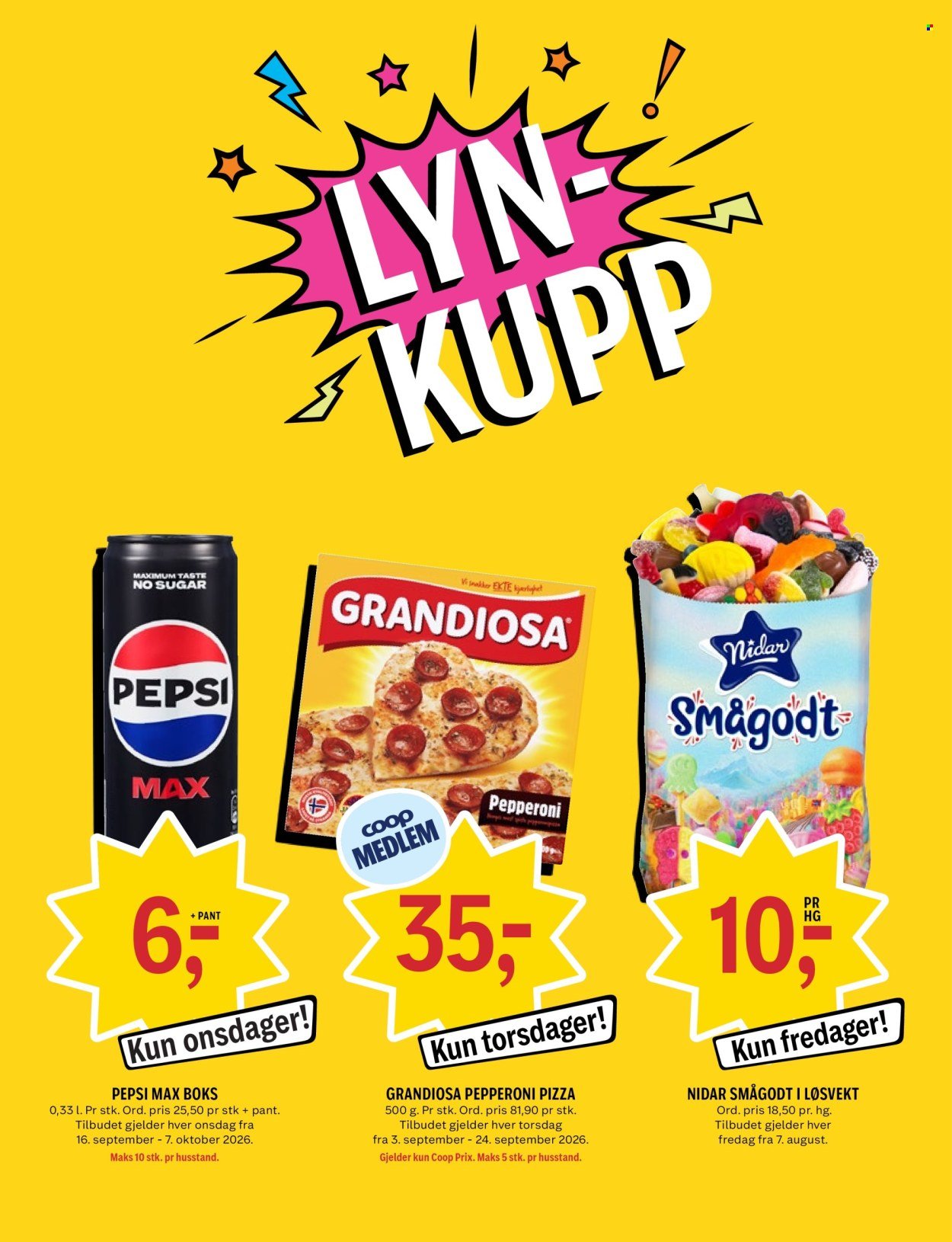 COOP PRIX kundeavis - Uke 38