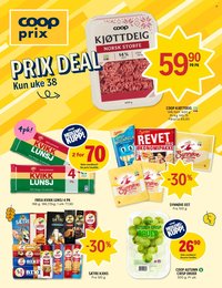 COOP PRIX kundeavis - Uke 38