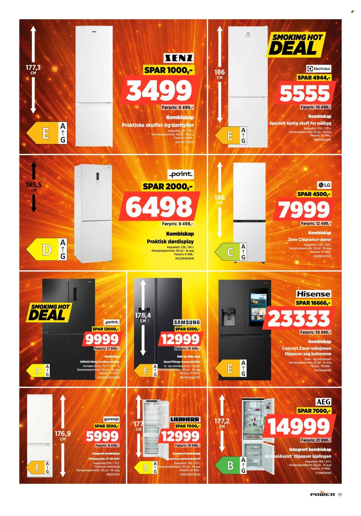 POWER kundeavis - Fra onsdag 29. juli 2026