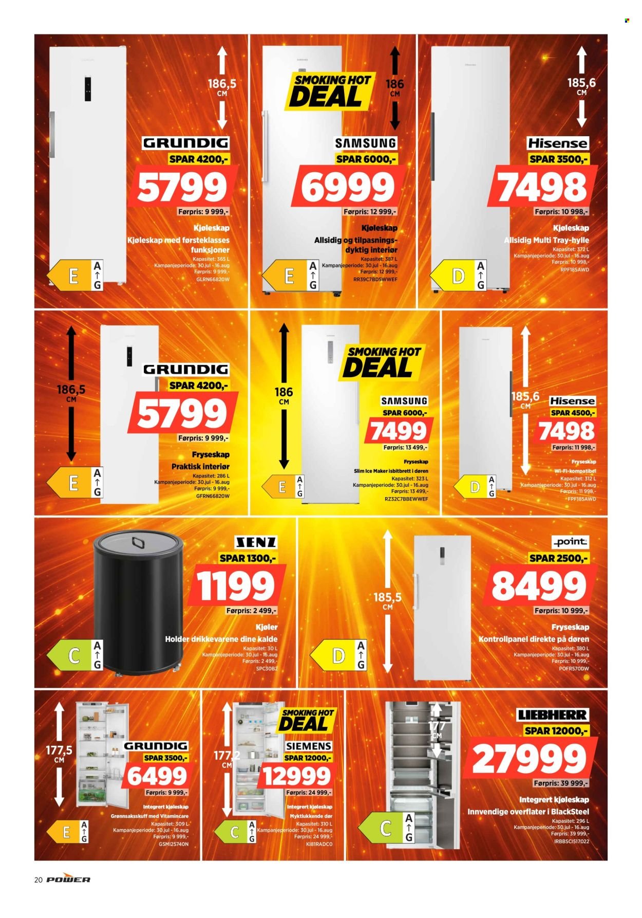 POWER kundeavis - Fra onsdag 29. juli 2026