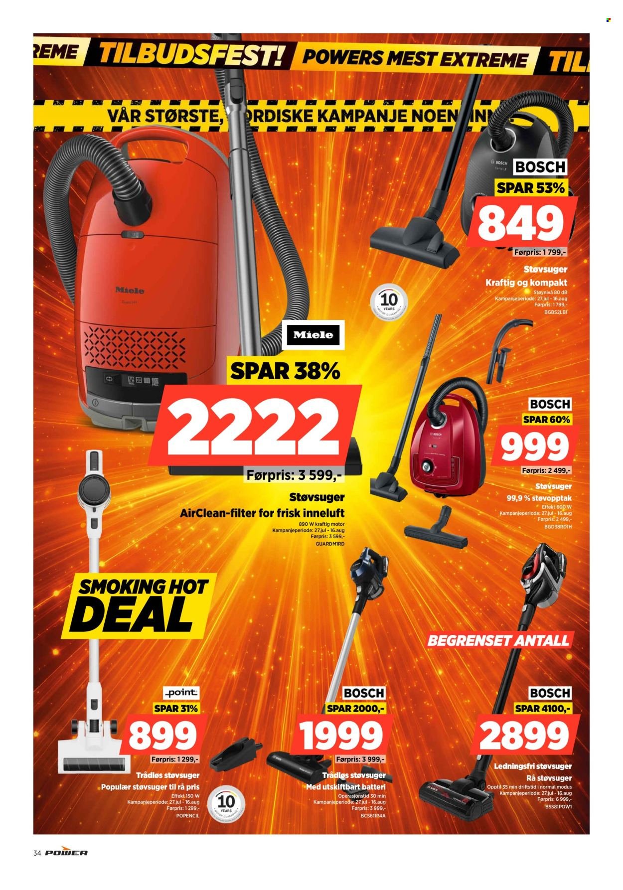 POWER kundeavis - Fra onsdag 29. juli 2026