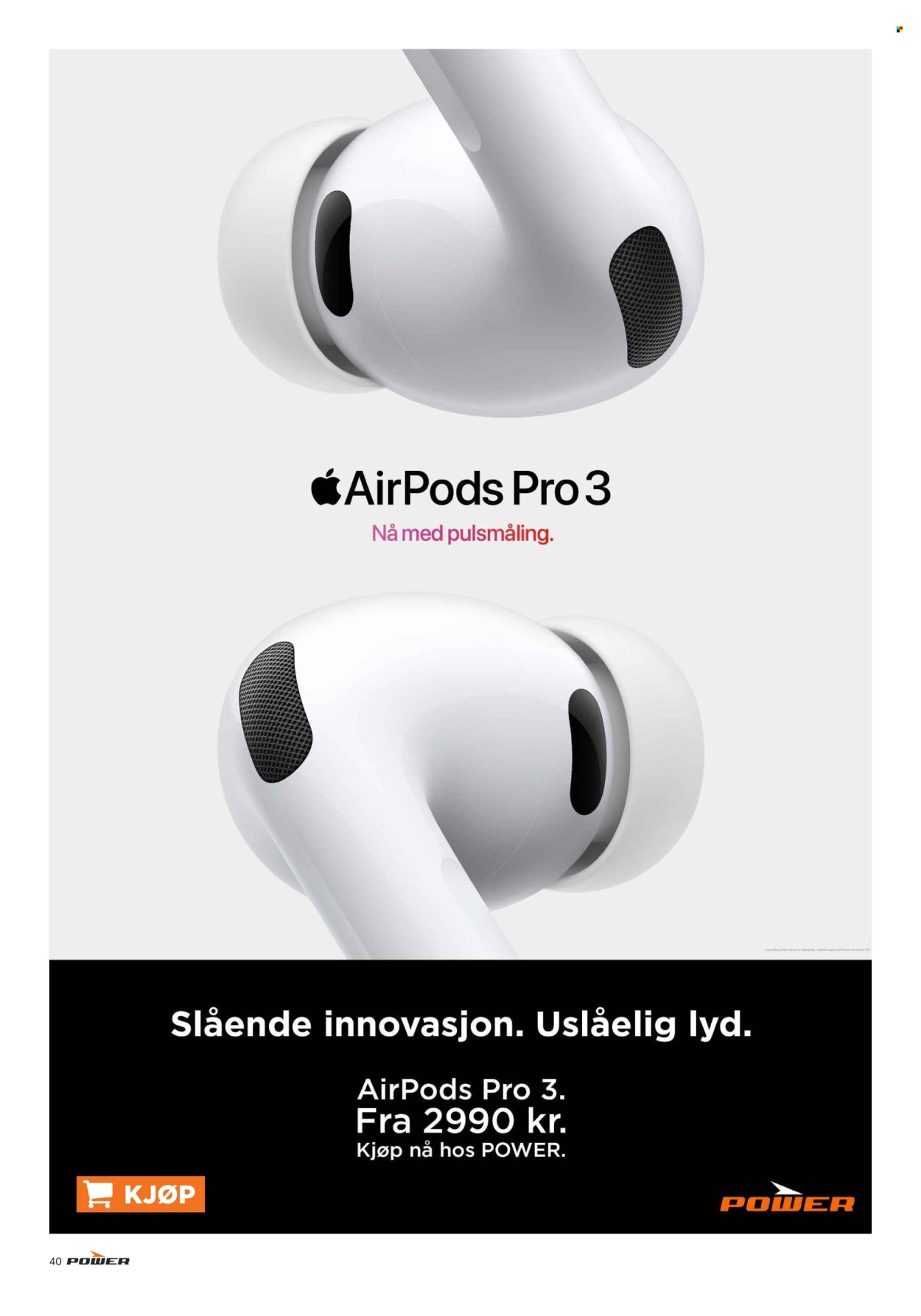 POWER kundeavis - Fra onsdag 29. juli 2026