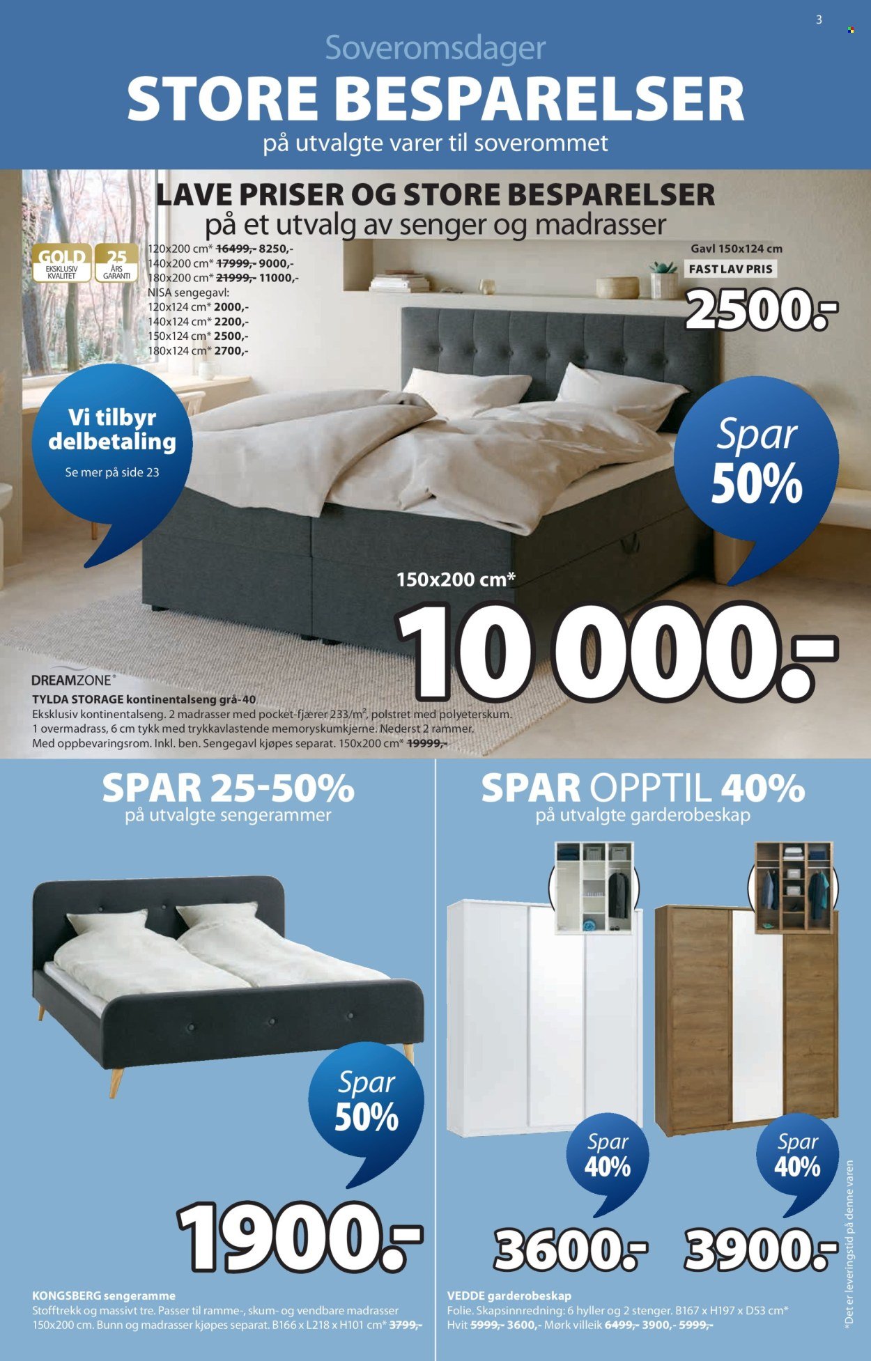 JYSK kundeavis - Fra mandag 9. mars 2026 (2026-03-09 - 2026-03-21)