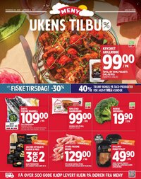 MENY kundeavis - Fra mandag 29. juni 2026