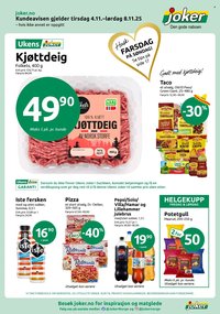 JOKER kundeavis - Fra tirsdag 4. november 2025 (2025-11-04 - 2025-11-08)