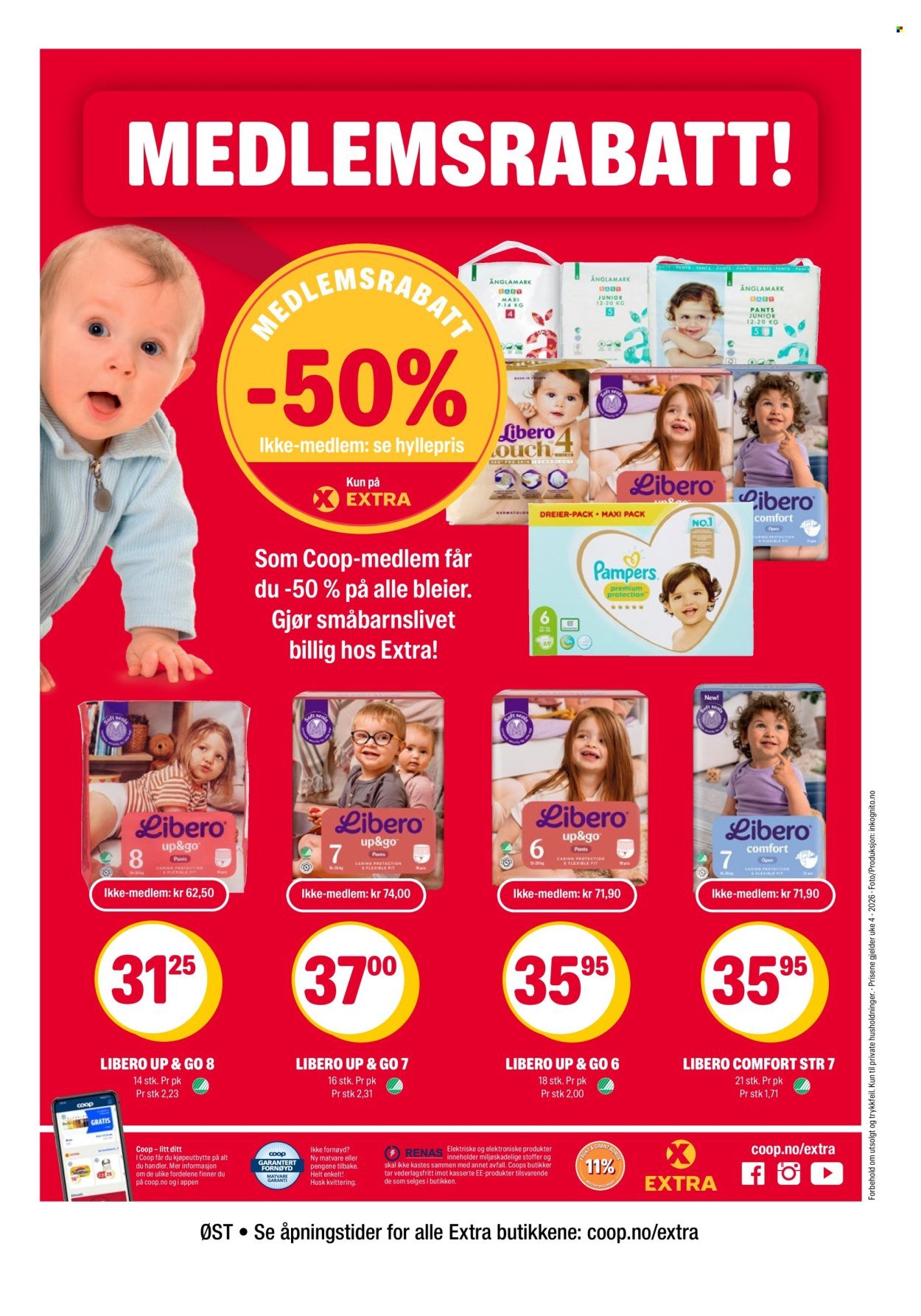 COOP EXTRA kundeavis - Uke 4 (2026-01-19 - 2026-01-25)