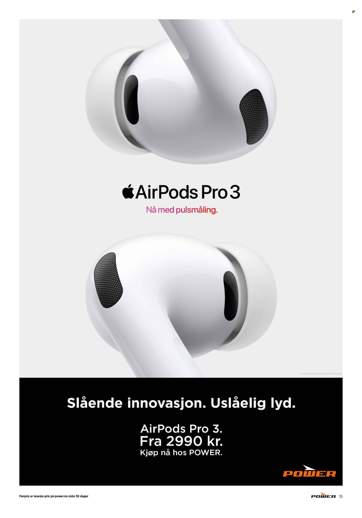 POWER kundeavis - Fra mandag 19. januar 2026 (2026-01-19 - 2026-01-25)