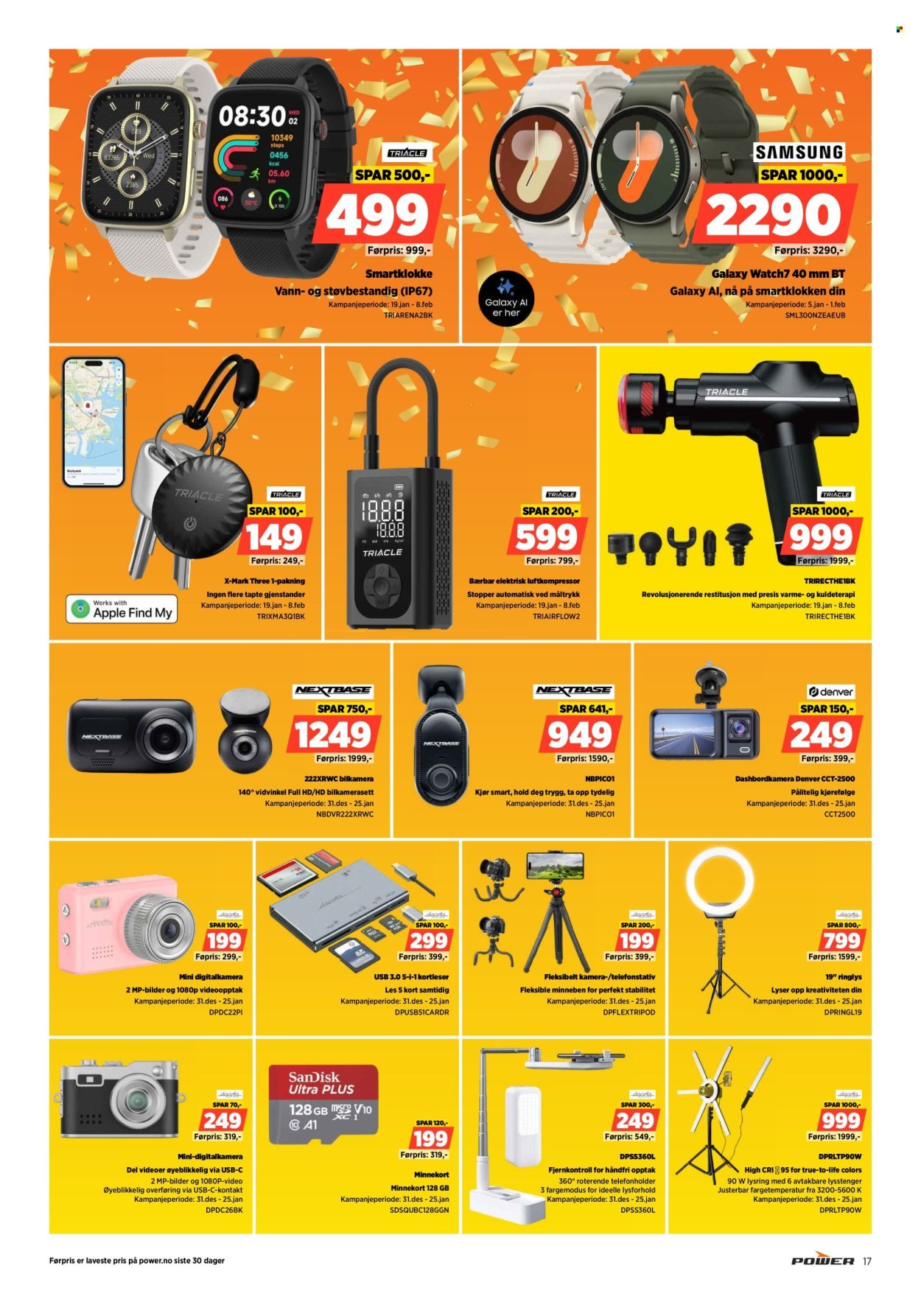 POWER kundeavis - Fra mandag 19. januar 2026 (2026-01-19 - 2026-01-25)