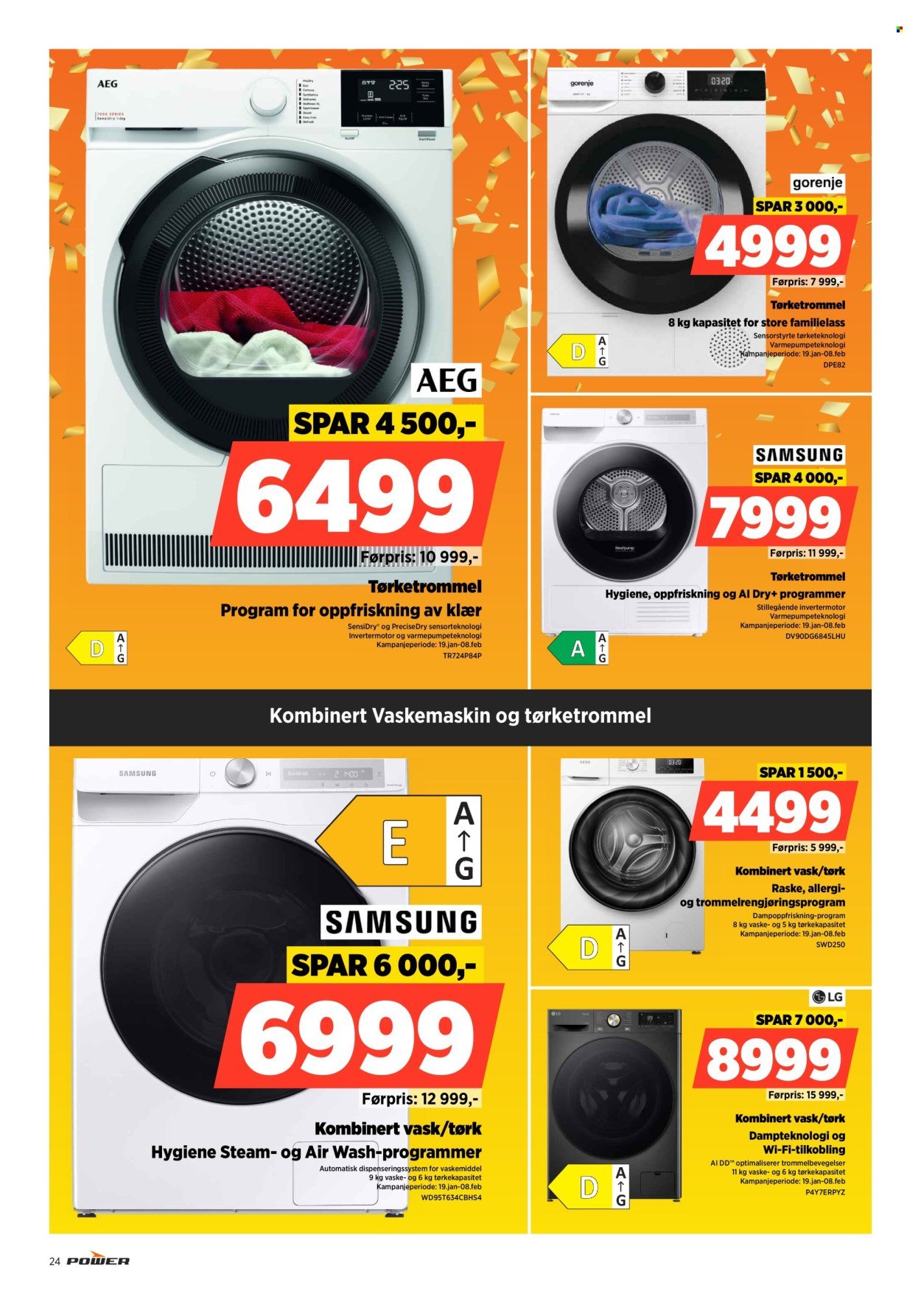 POWER kundeavis - Fra mandag 19. januar 2026 (2026-01-19 - 2026-01-25)