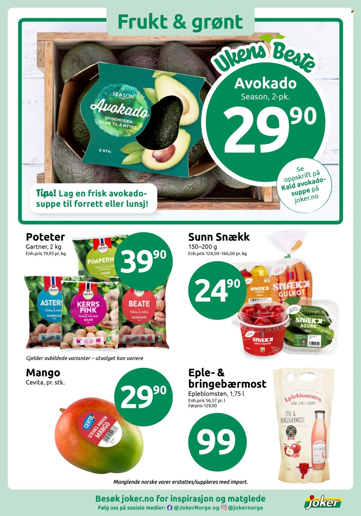 JOKER kundeavis - Fra tirsdag 21. oktober 2025 (2025-10-21 - 2025-10-25)
