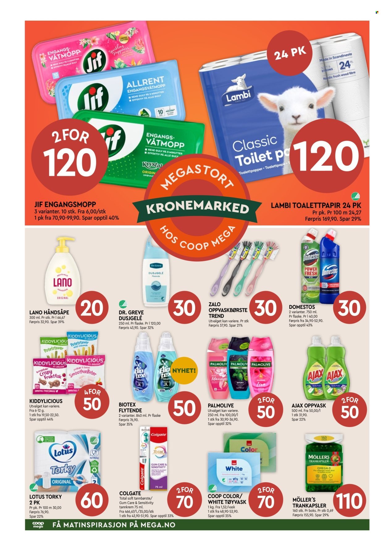 COOP MEGA kundeavis - Uke 16 (2026-04-13 - 2026-04-18)