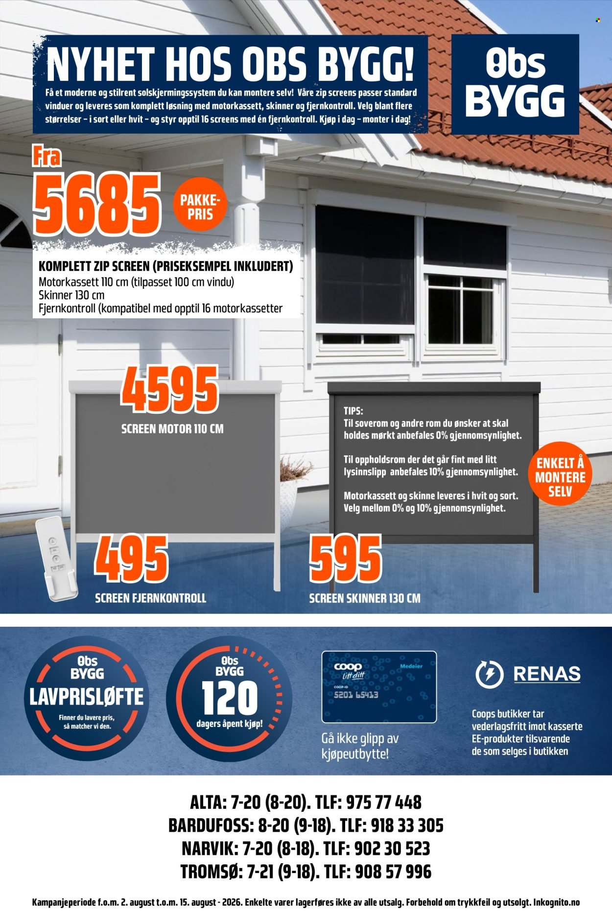 COOP OBS BYGG kundeavis - Uke 32-33