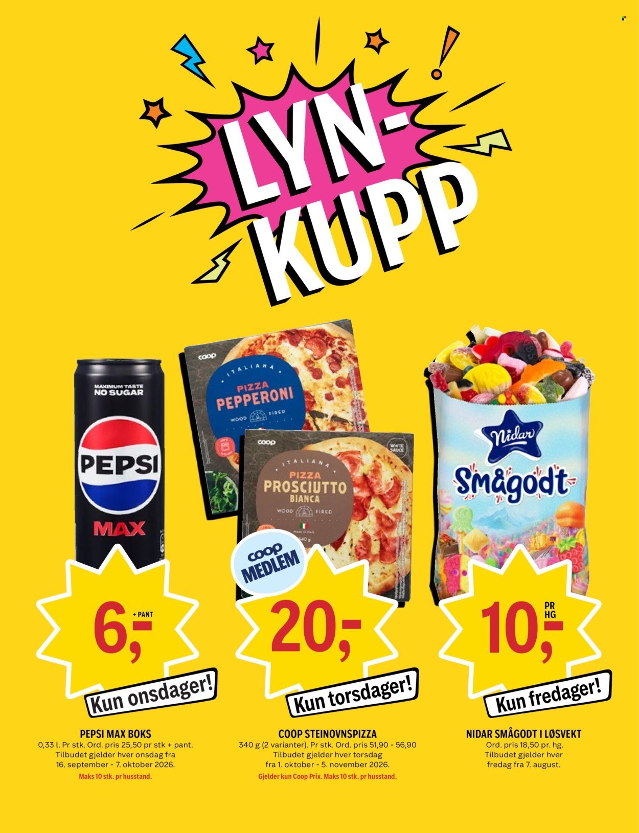 COOP PRIX kundeavis - Uke 40