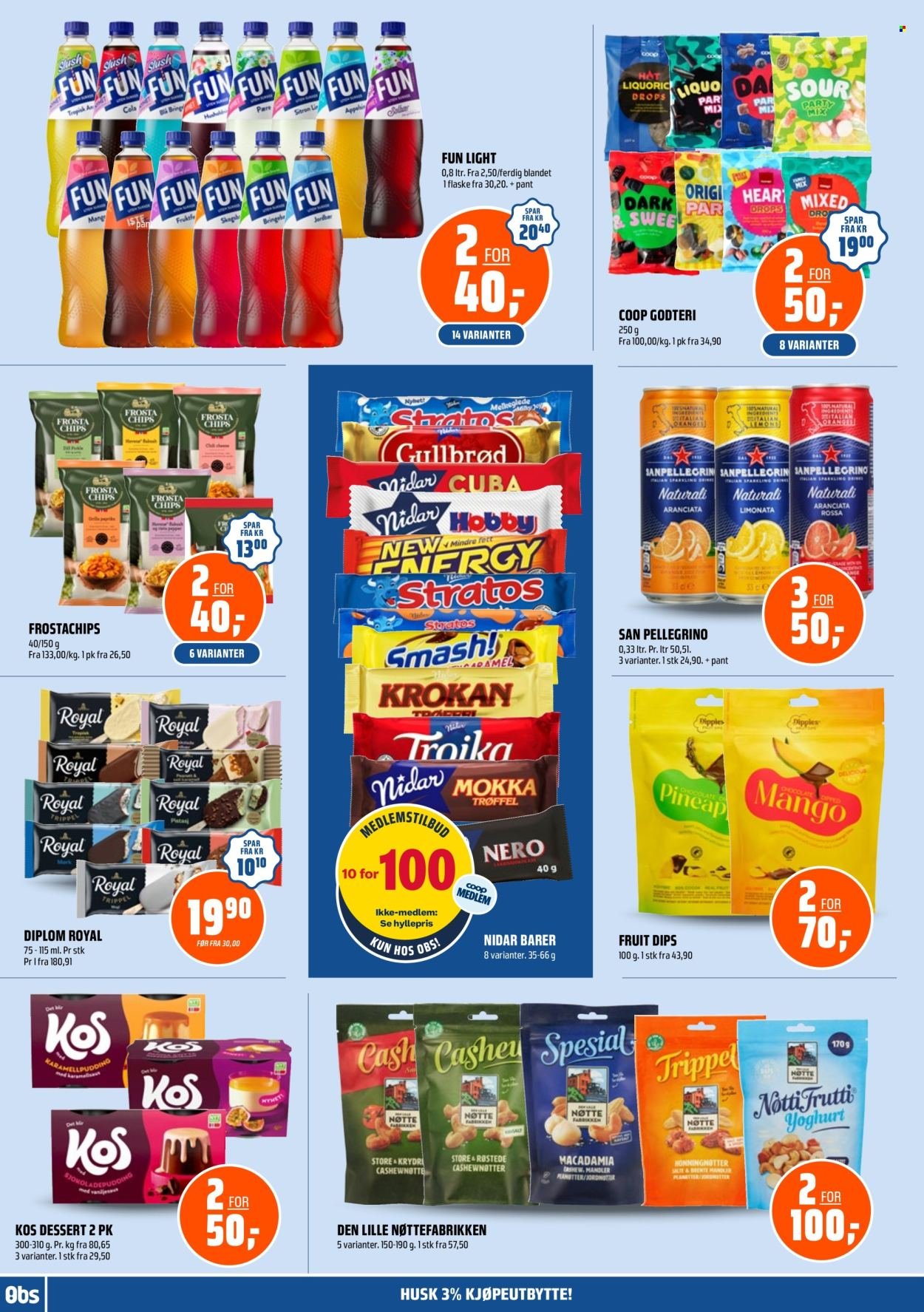 COOP OBS kundeavis - Fra søndag 9. august 2026