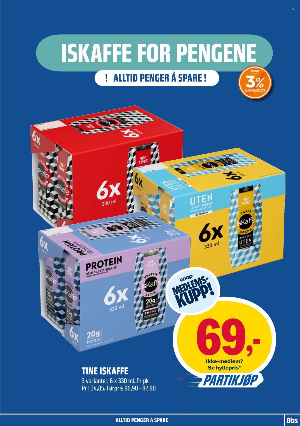 COOP OBS kundeavis - Fra søndag 9. august 2026