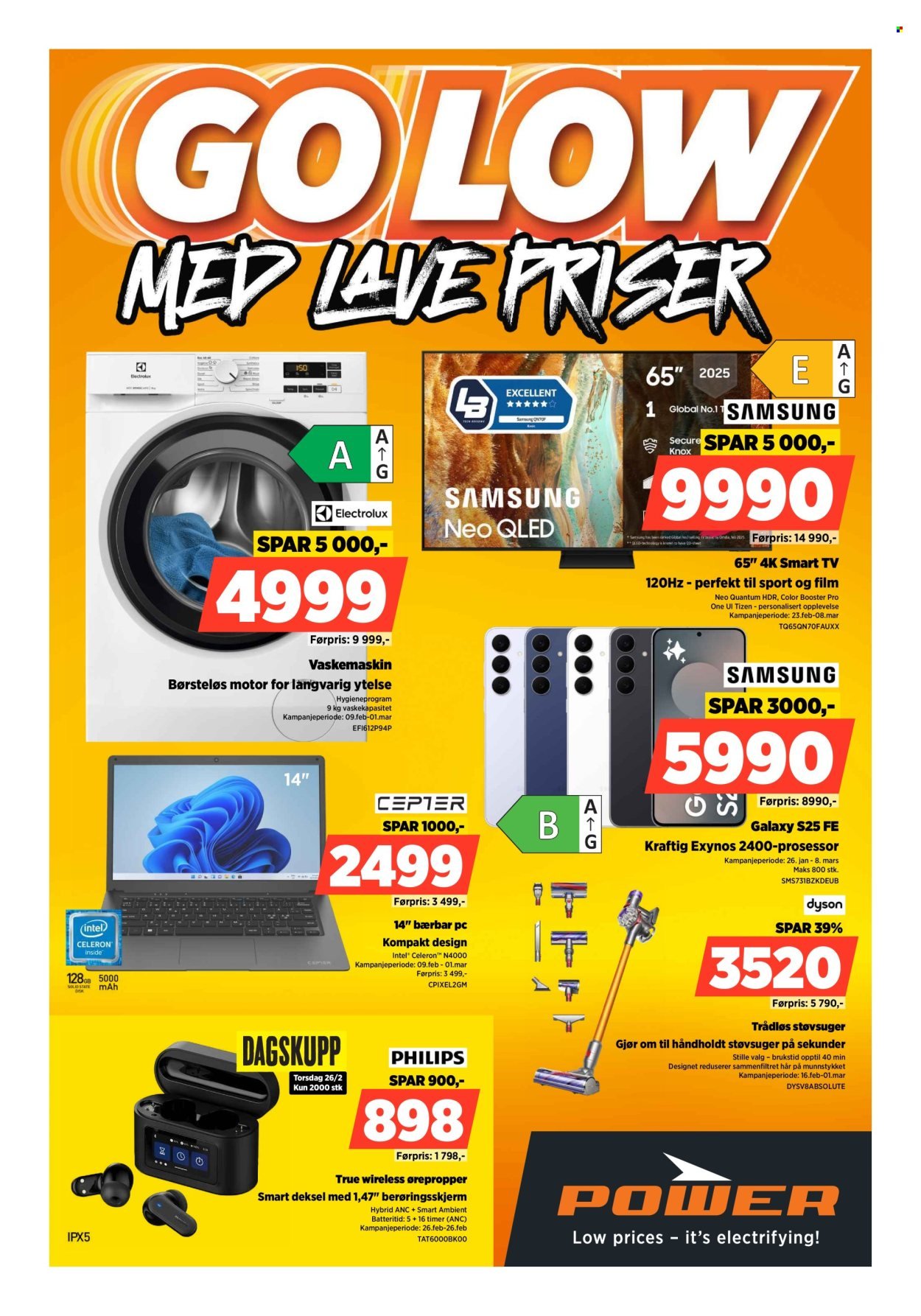POWER kundeavis - Fra mandag 23. februar 2026 (2026-02-23 - 2026-03-01)