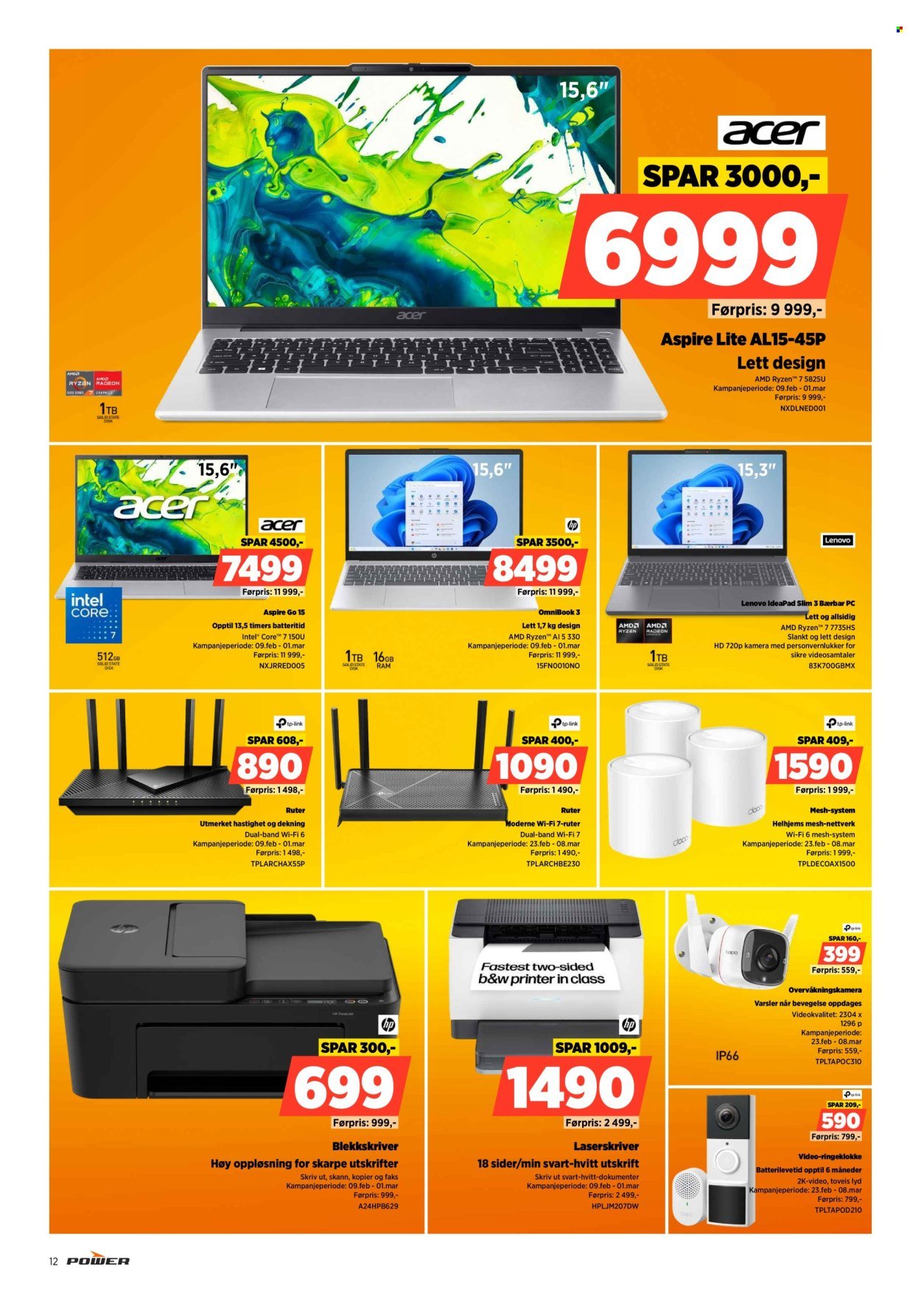POWER kundeavis - Fra mandag 23. februar 2026 (2026-02-23 - 2026-03-01)