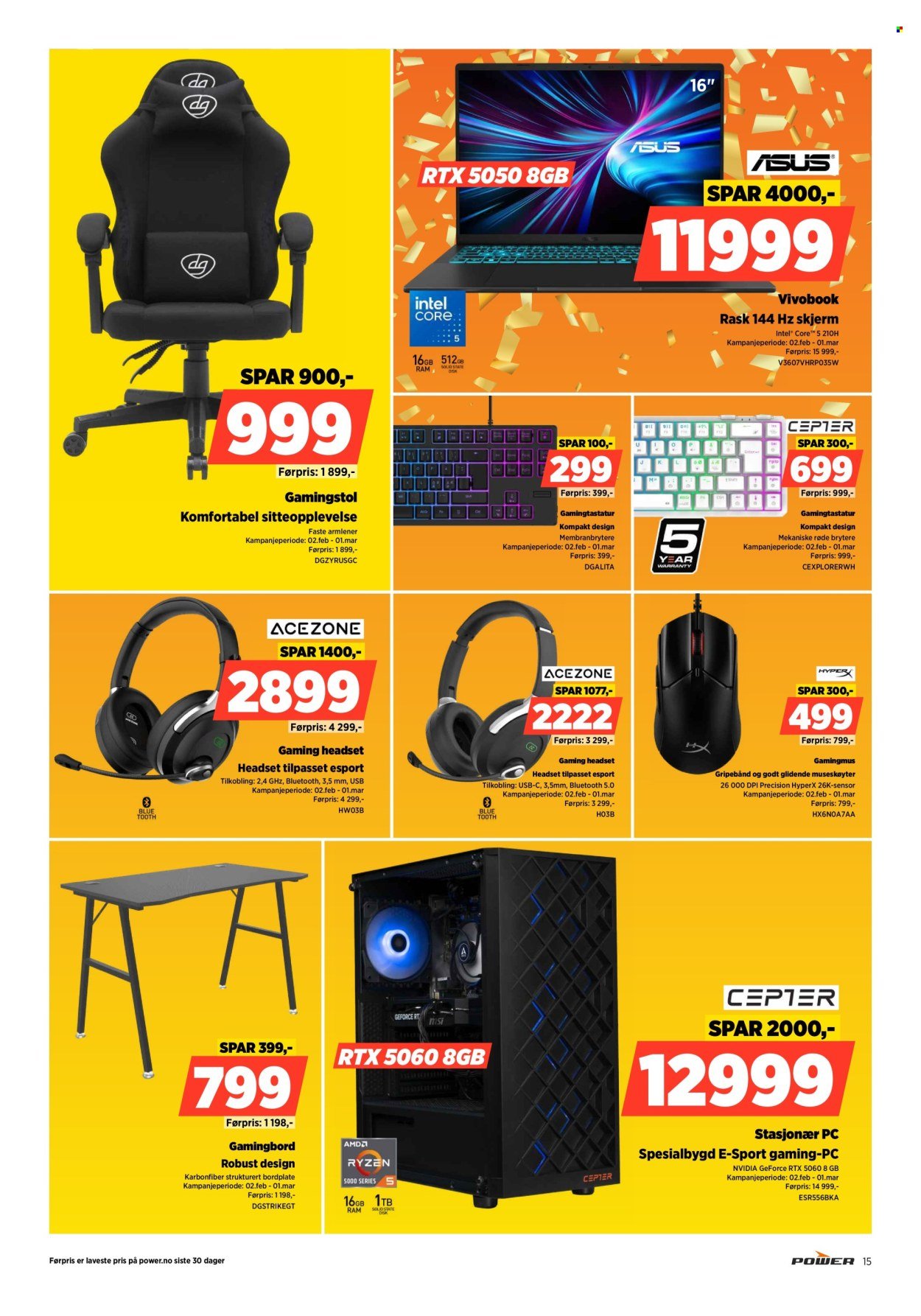 POWER kundeavis - Fra mandag 23. februar 2026 (2026-02-23 - 2026-03-01)