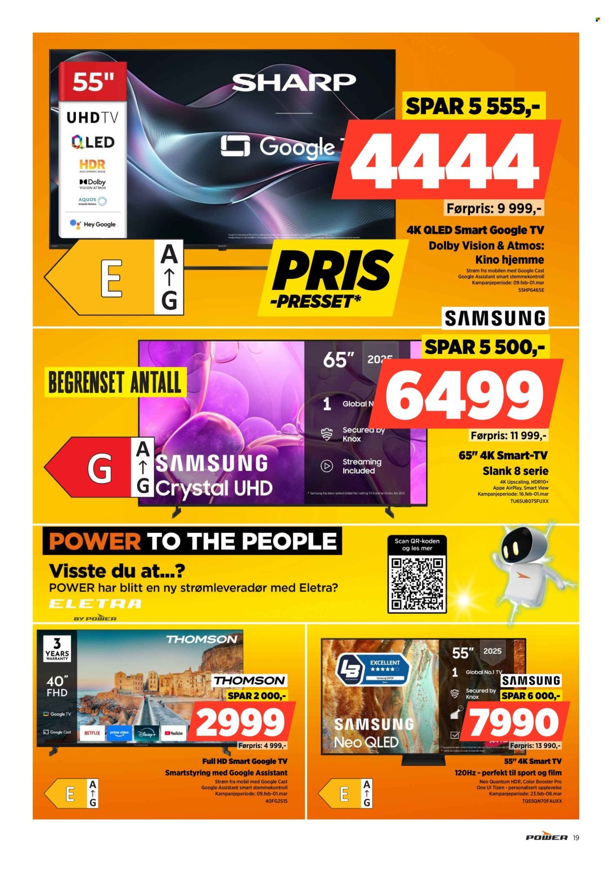 POWER kundeavis - Fra mandag 23. februar 2026 (2026-02-23 - 2026-03-01)