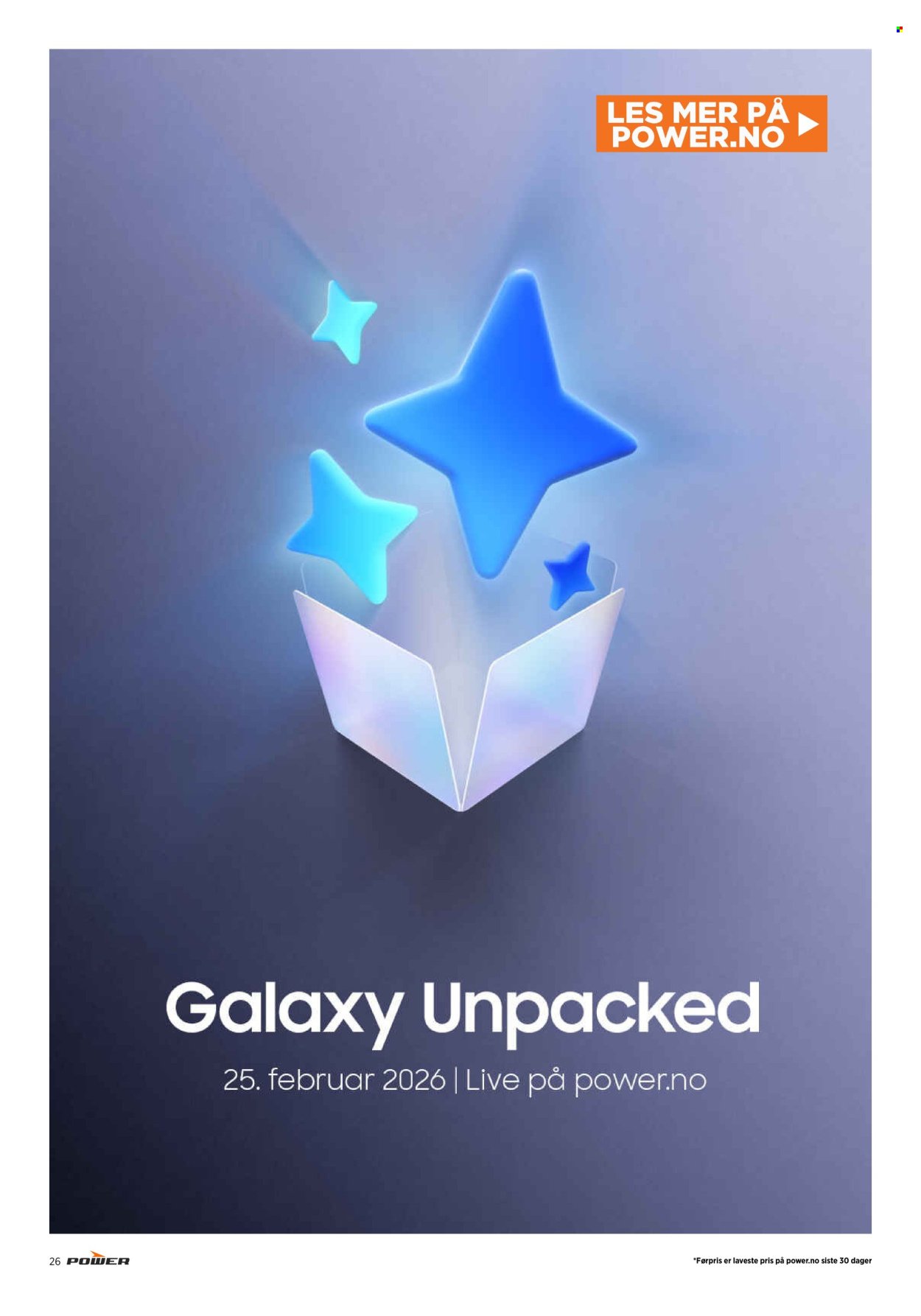 POWER kundeavis - Fra mandag 23. februar 2026 (2026-02-23 - 2026-03-01)