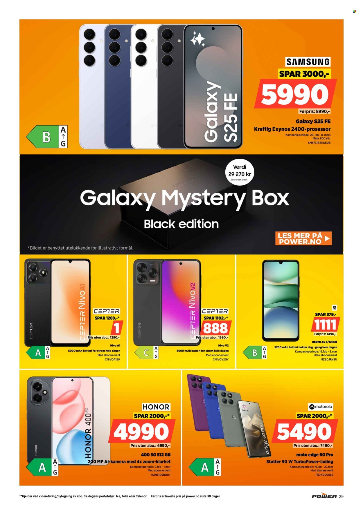 POWER kundeavis - Fra mandag 23. februar 2026 (2026-02-23 - 2026-03-01)